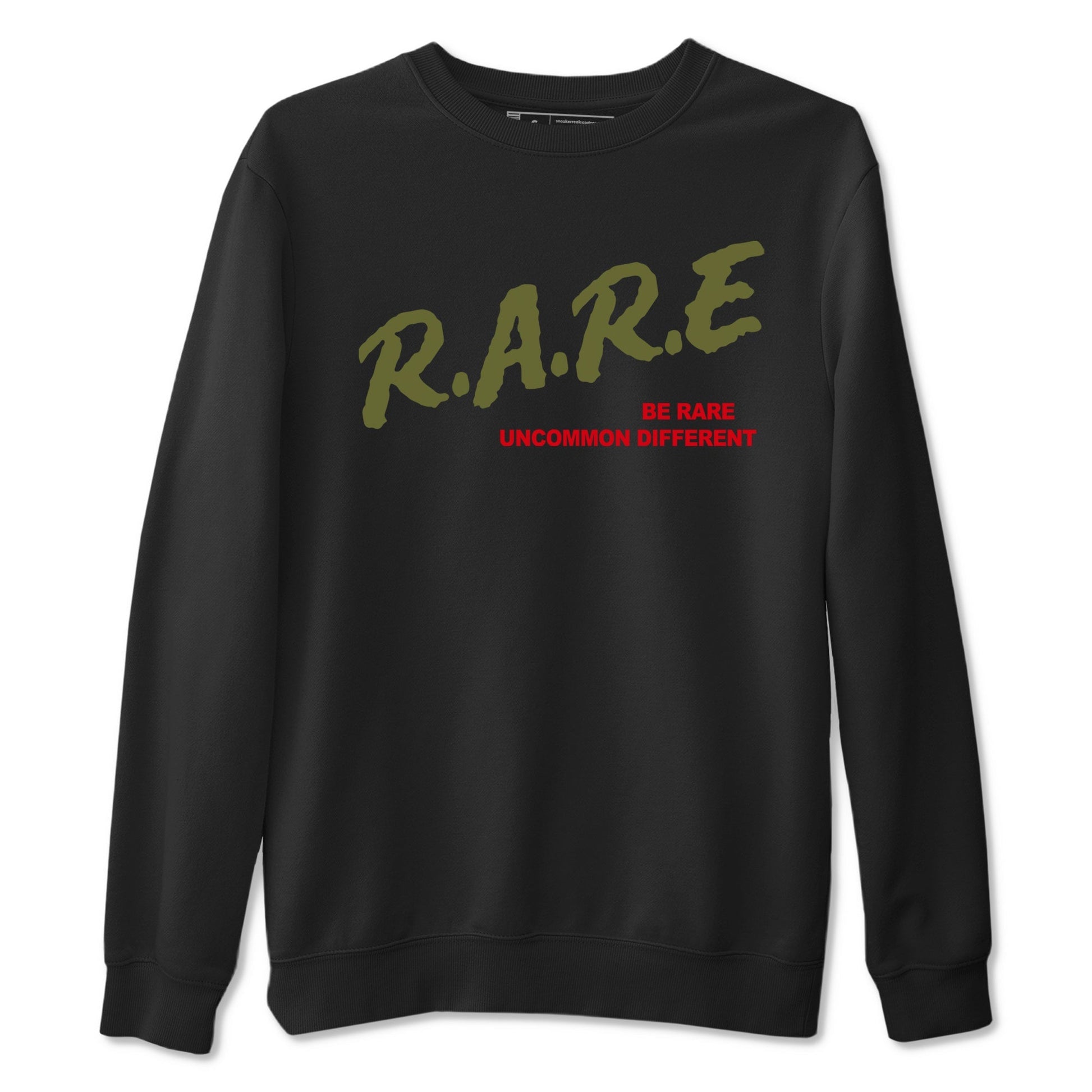 Be Rare Uncommon Different Sneaker Tees - Air Jordan 1 Travis Scott Medium Olive