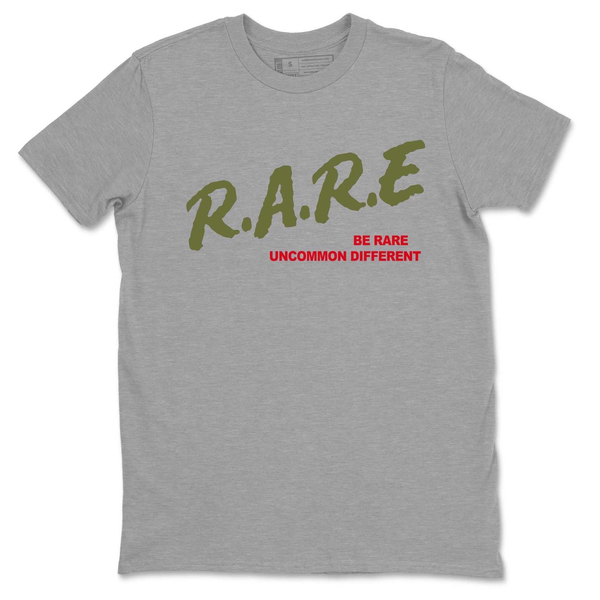 Be Rare Uncommon Different Sneaker Tees - Air Jordan 1 Travis Scott Medium Olive