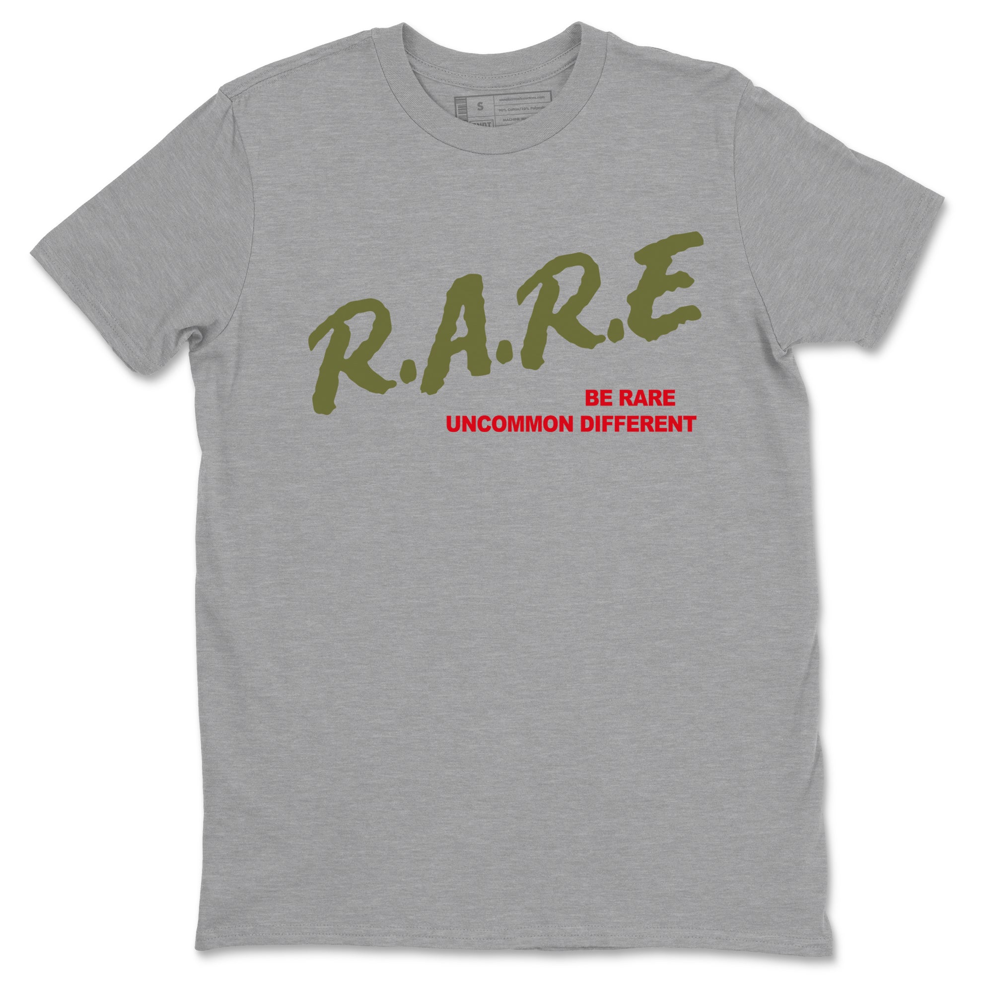 Be Rare Uncommon Different Sneaker Tees - Air Jordan 1 Travis Scott Medium Olive