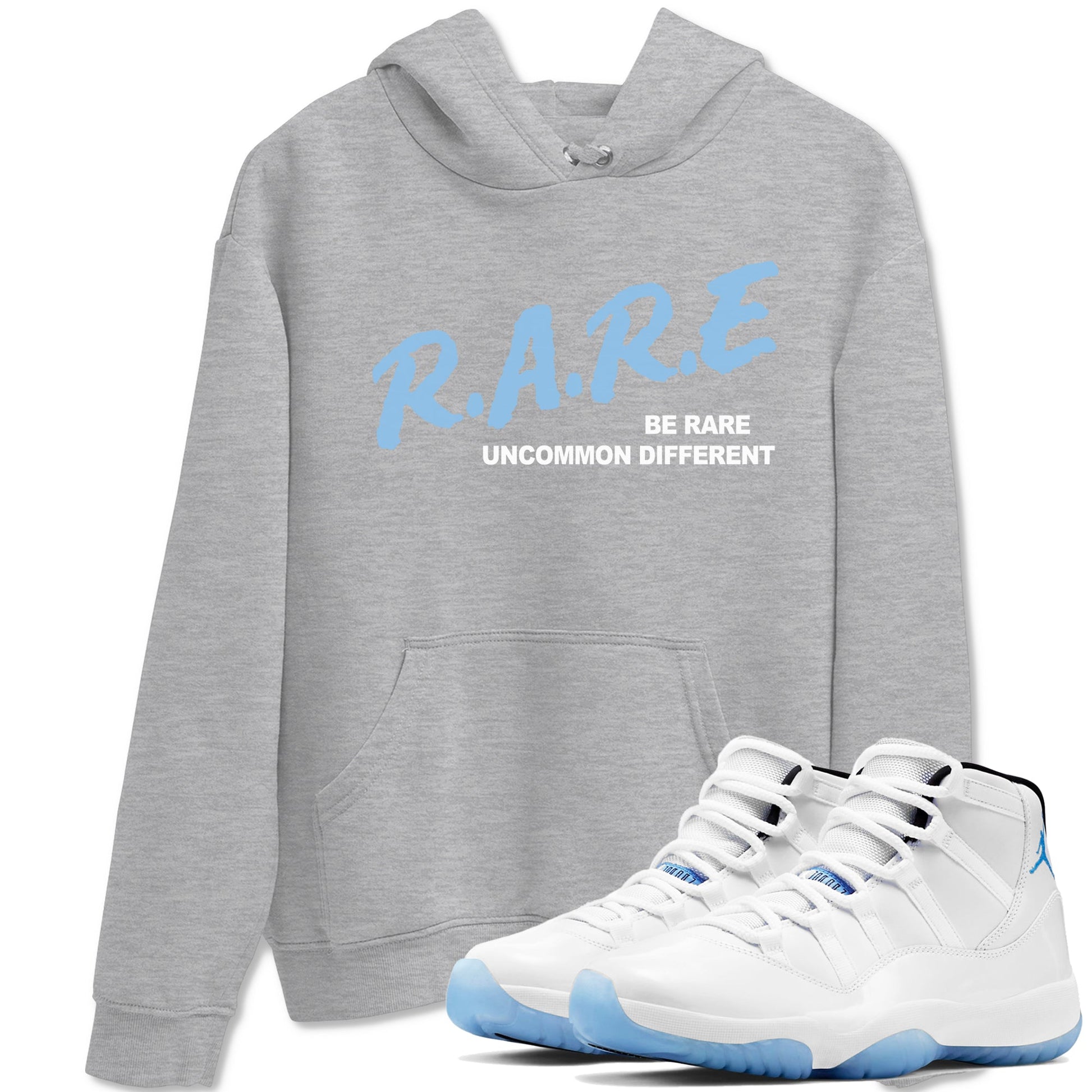 Be Rare Uncommon Different Sneaker Tees - Air Jordan 11 Legend Blue