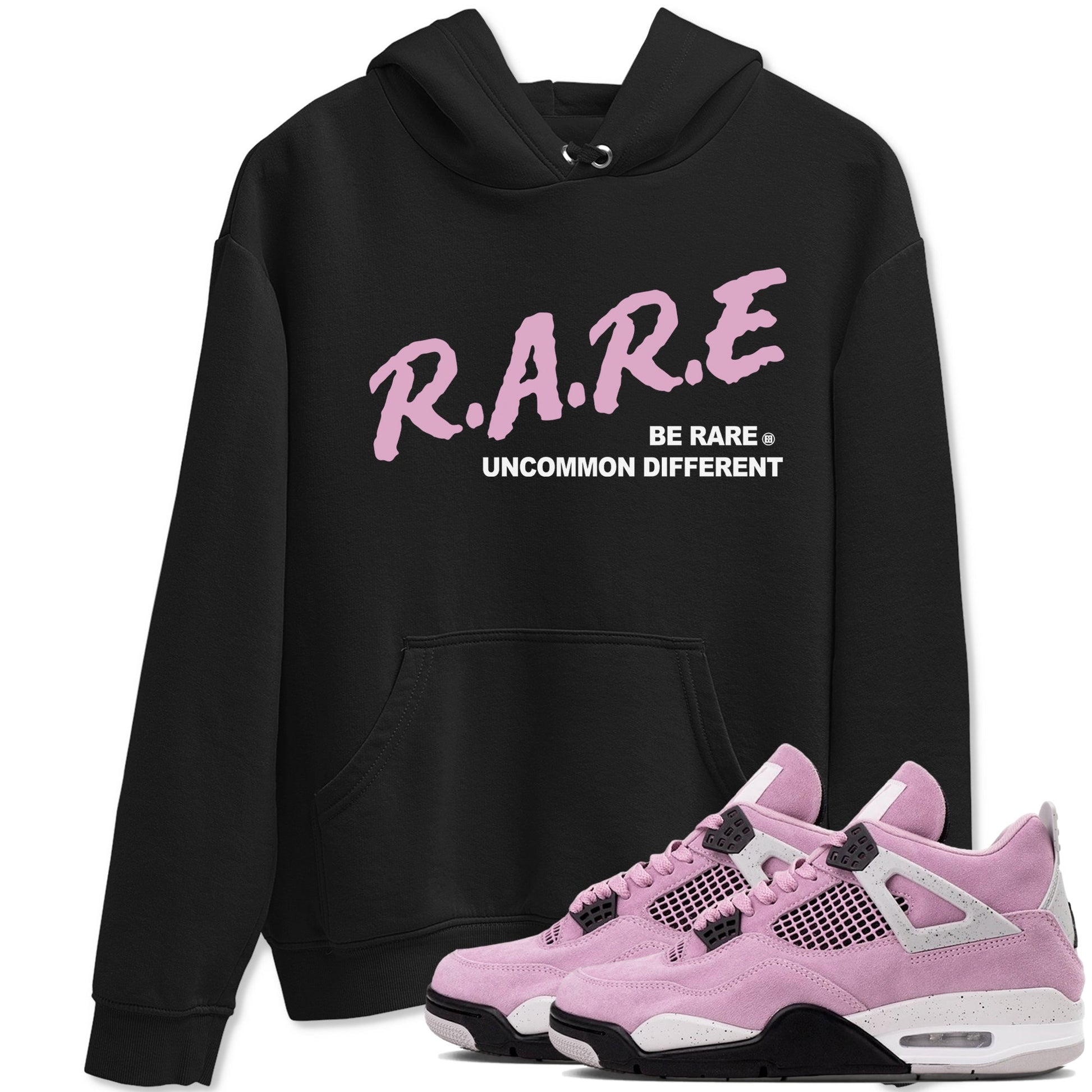 Be Rare Uncommon Different Sneaker Tees - Air Jordan 4 Orchid