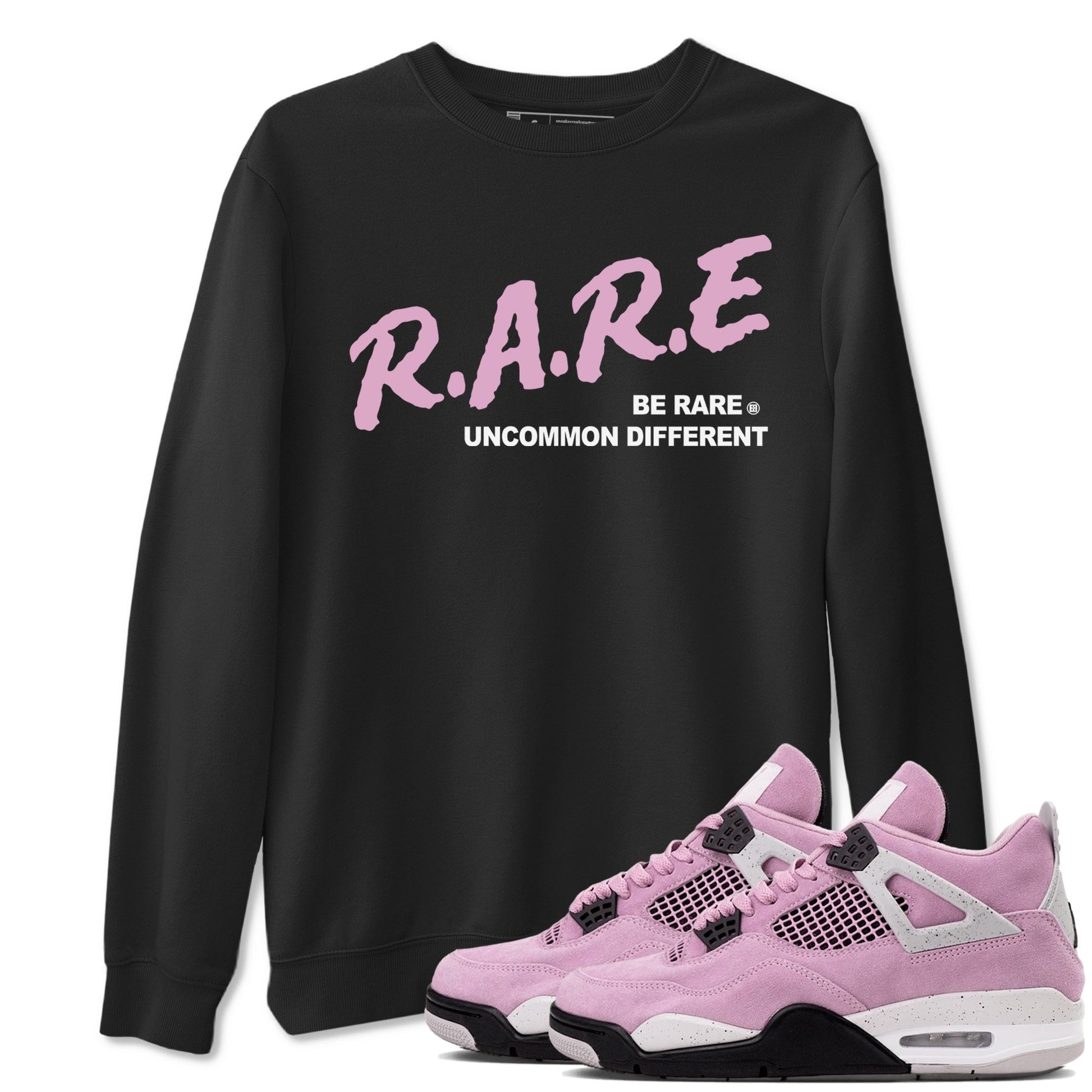 Be Rare Uncommon Different Sneaker Tees - Air Jordan 4 Orchid