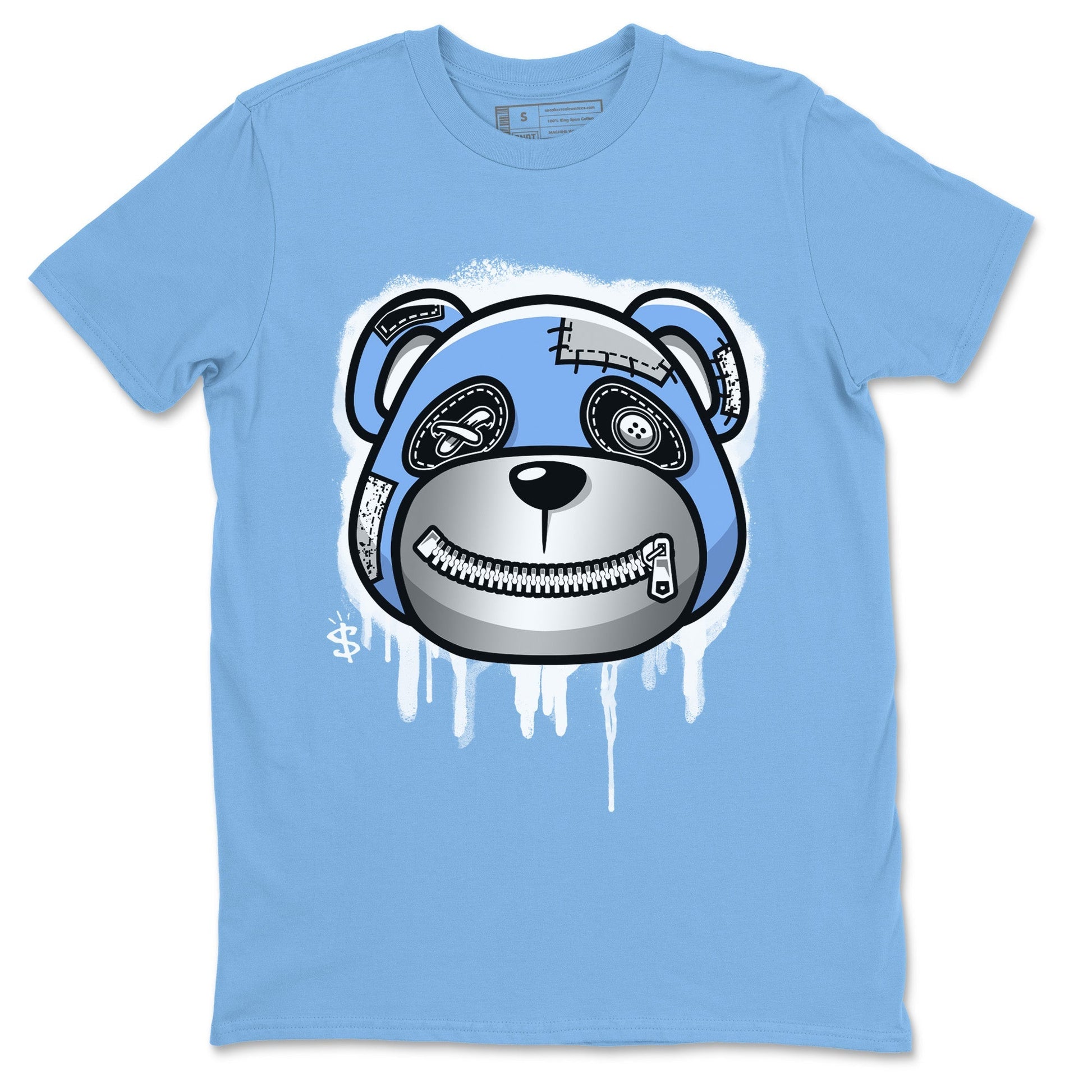 Bear Face Unisex Tops - Air Jordan 5 UNC