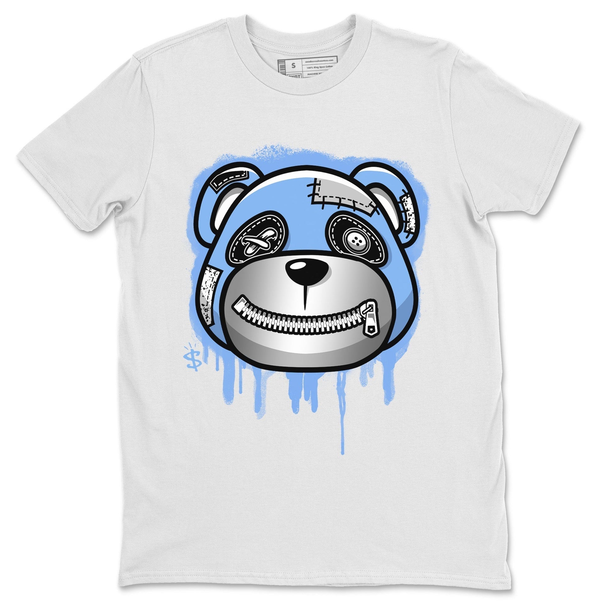 Bear Face Unisex Tops - Air Jordan 5 UNC