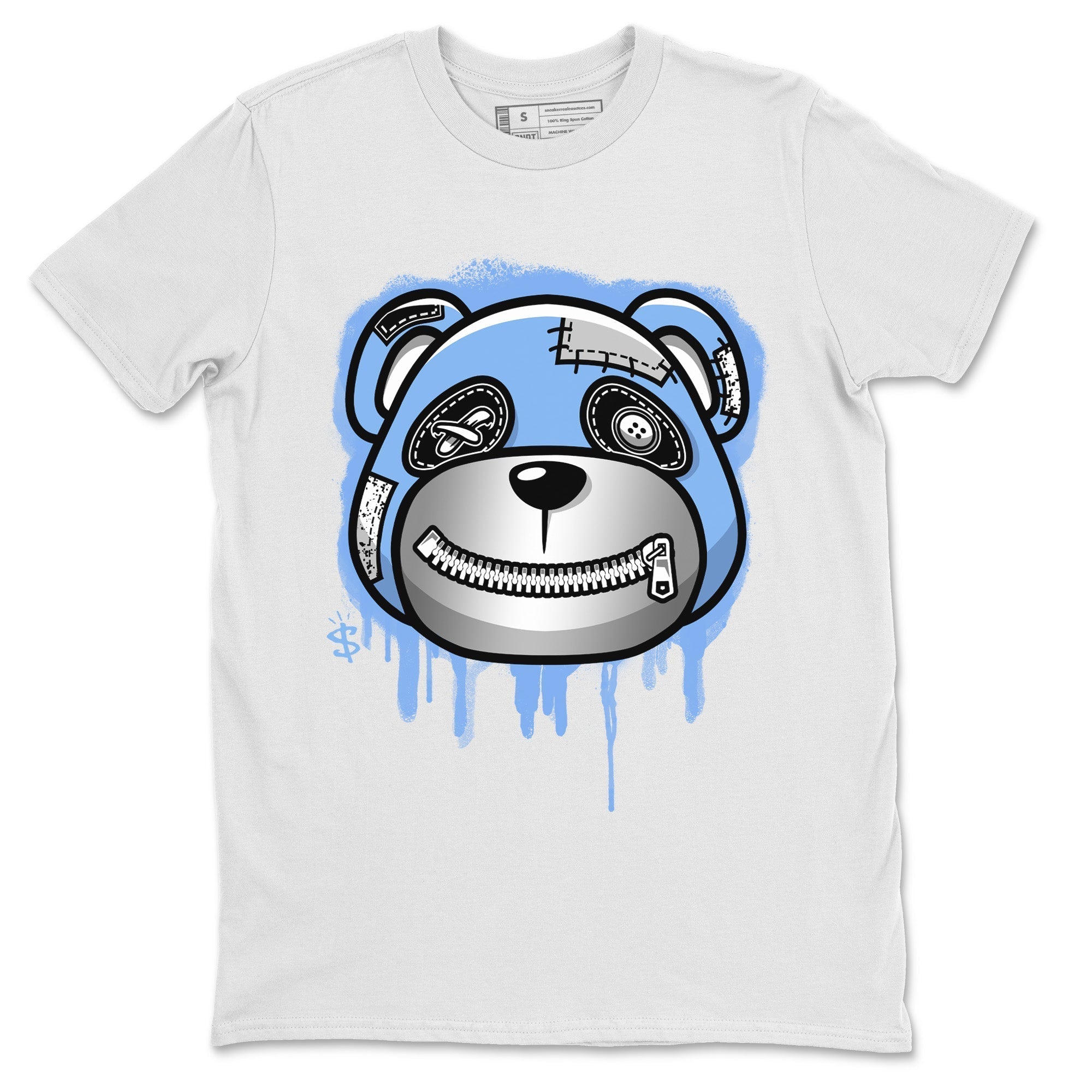 Bear Face Unisex Tops - Air Jordan 5 UNC