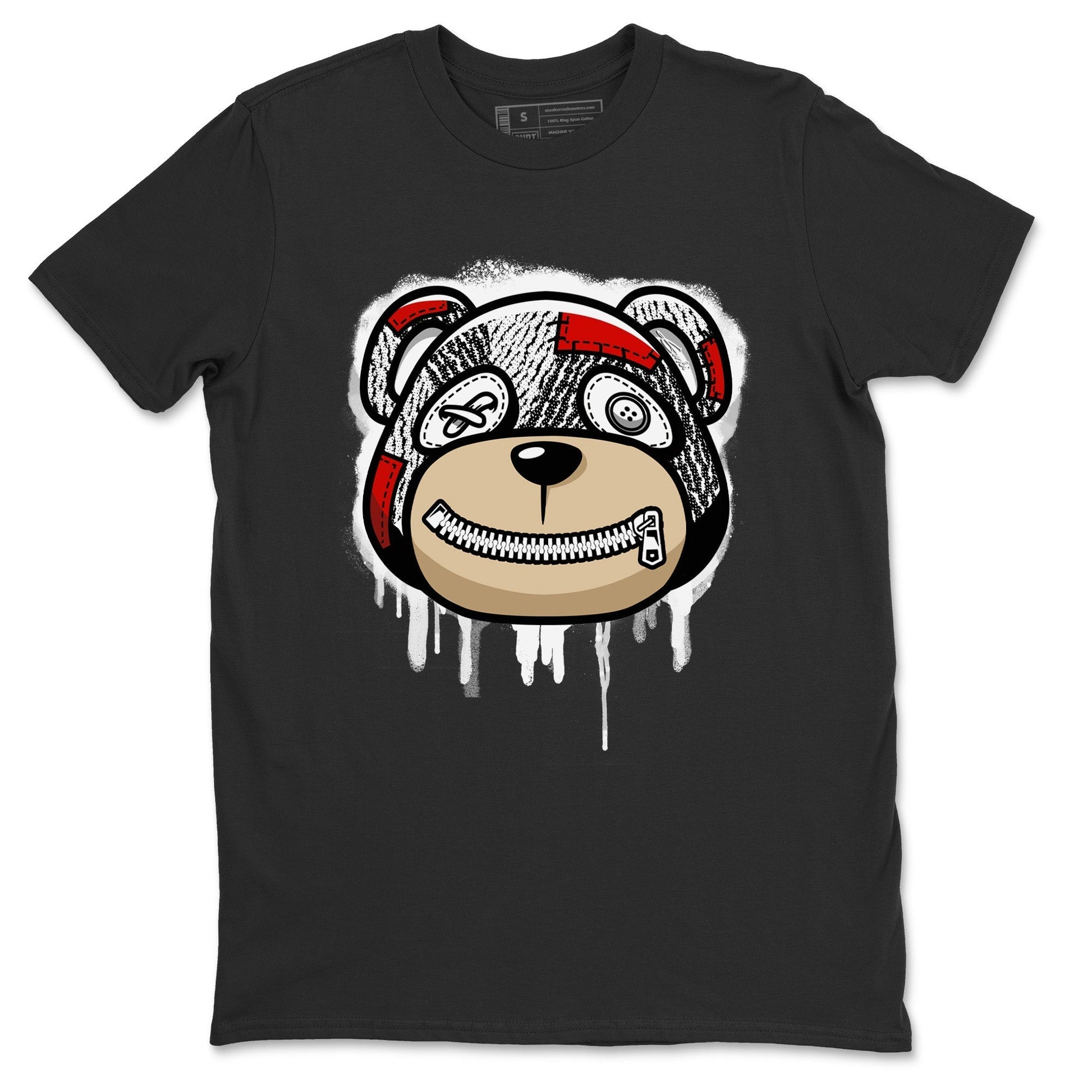 Bear Face Unisex Tops - Yeezy 350 Zebra
