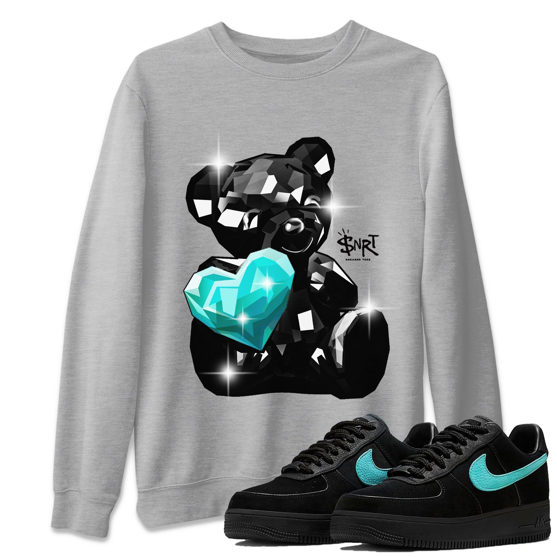 Bear Germs Unisex Tops - Air Force 1 Tiffany