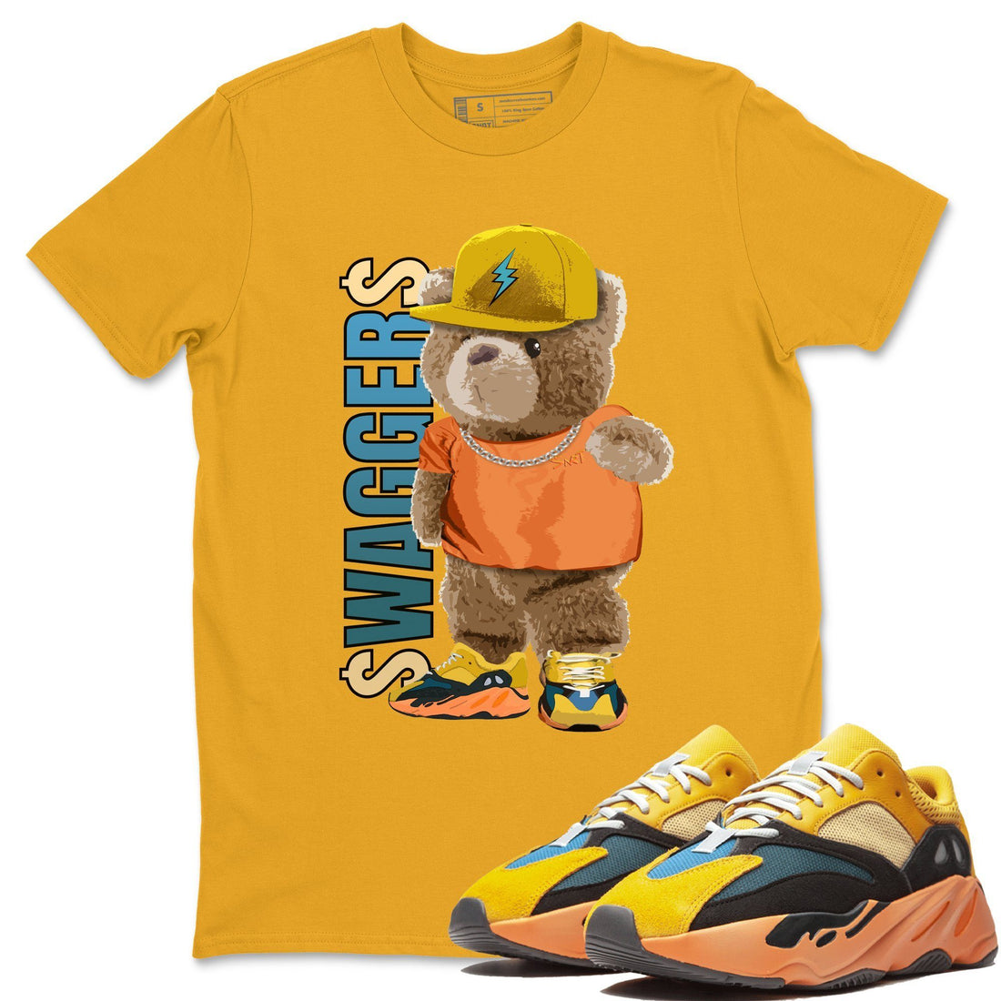 Bear Swaggers Unisex Tops - Yeezy 700 Sun