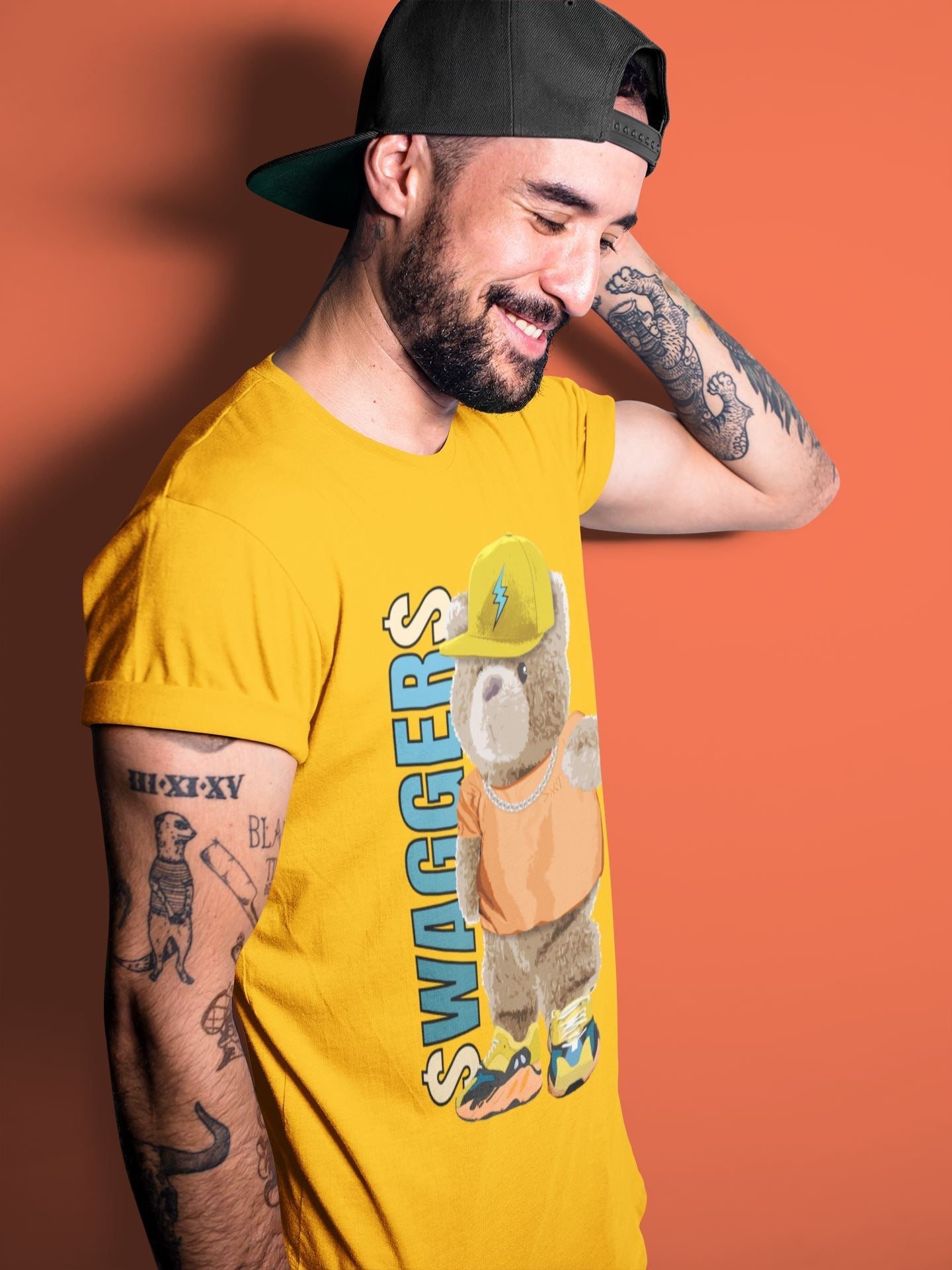 Bear Swaggers Unisex Tops - Yeezy 700 Sun