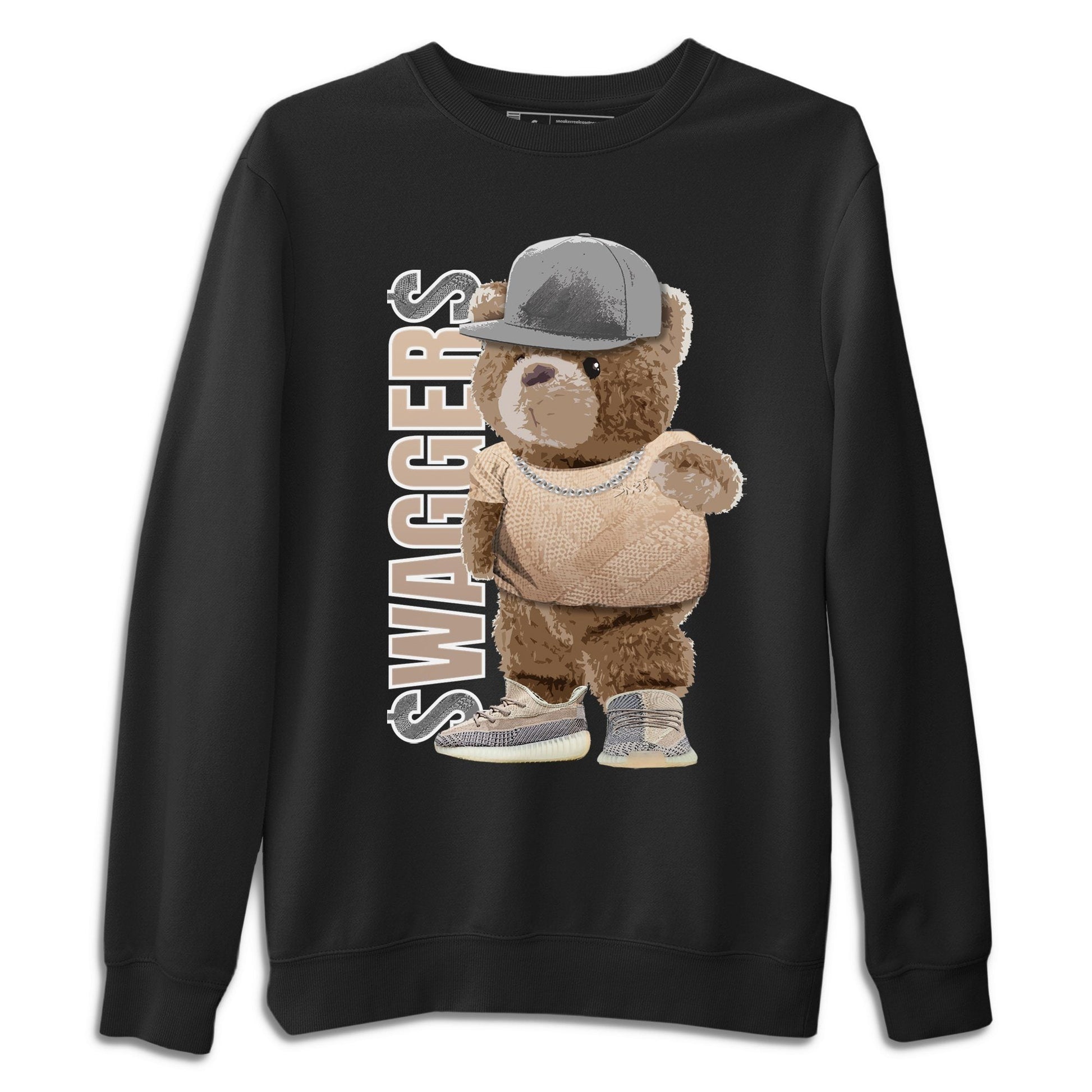 Bear Swaggers Unisex Tops - Yeezy 350 Ash Pearl