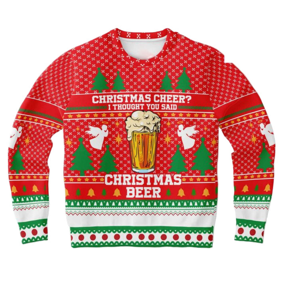 Beer Its Most Wonderful Time For Beer Beer Party Brewdolph Party 3d Ugly Christmas Sweater ? Usalast
