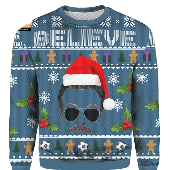 Believe Team Ted Lasso Ugly Christmas 3D Sweater ? Usalast