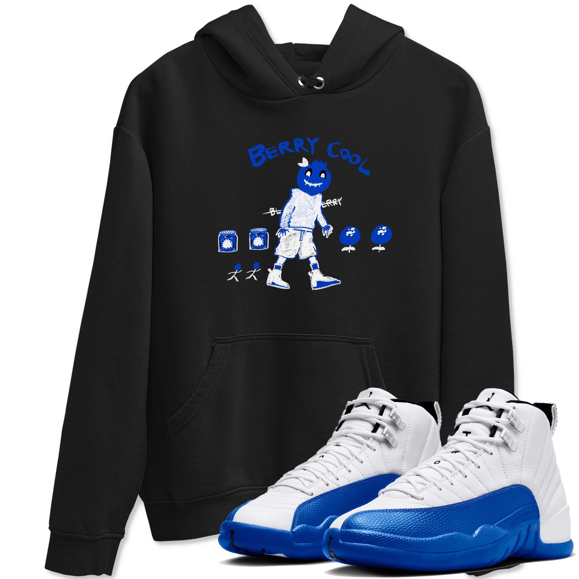 Berry Cool Sneaker Tees - Air Jordan 12 Blueberry