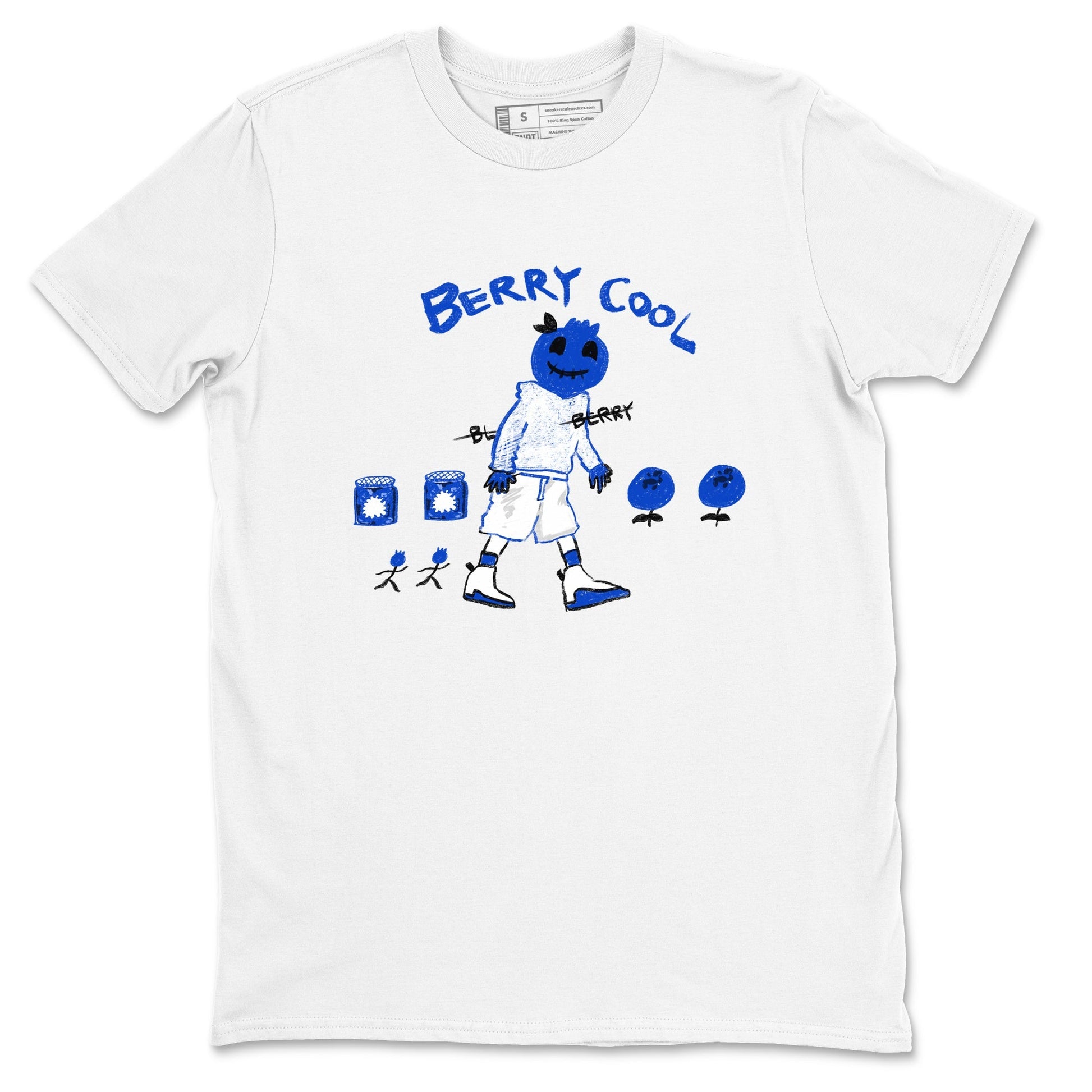 Berry Cool Sneaker Tees - Air Jordan 12 Blueberry