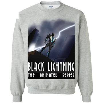 Black Lightning Series Crewneck Sweater ? Usalast