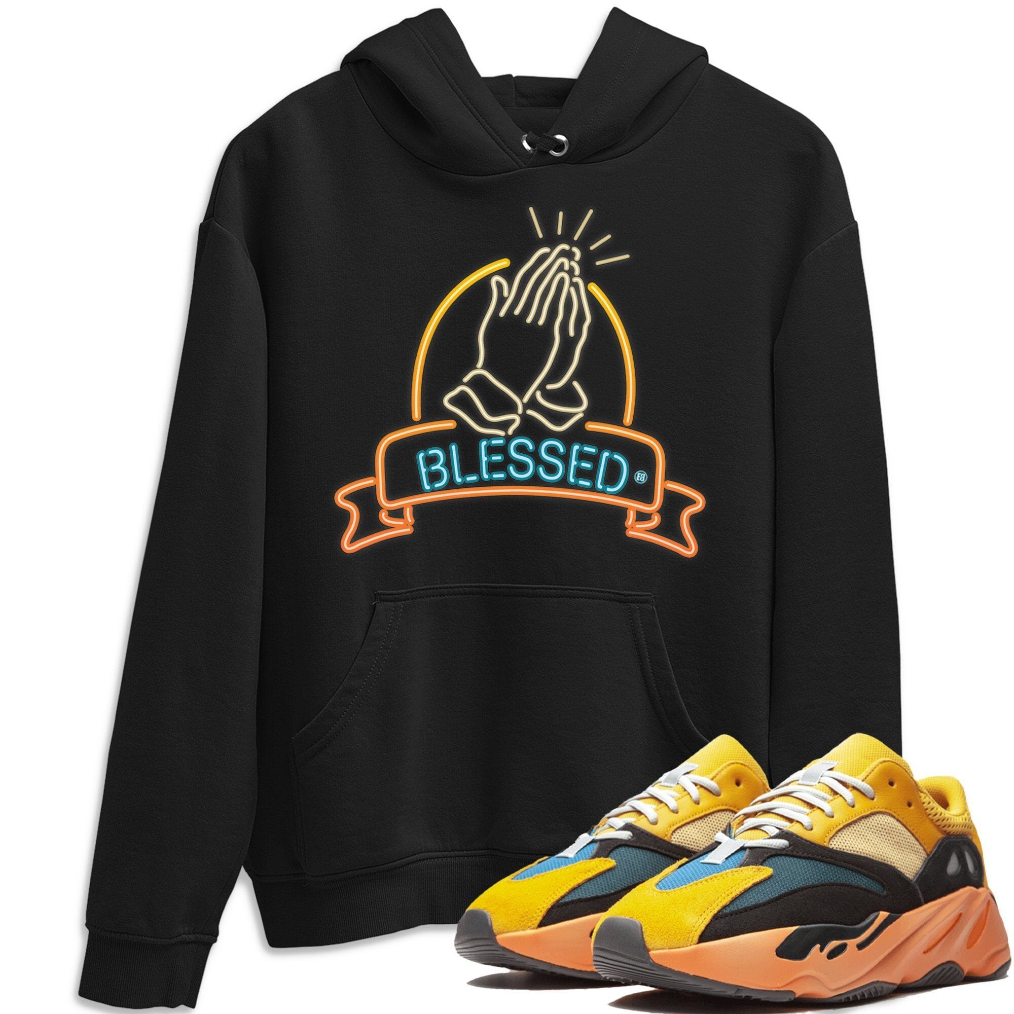 Blessed Unisex Tops - Yeezy 700 Sun
