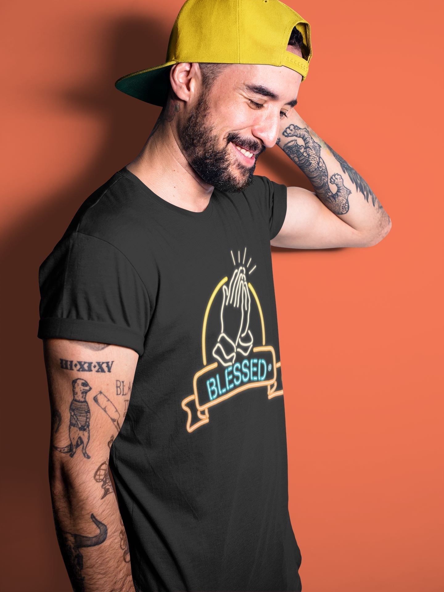 Blessed Unisex Tops - Yeezy 700 Sun