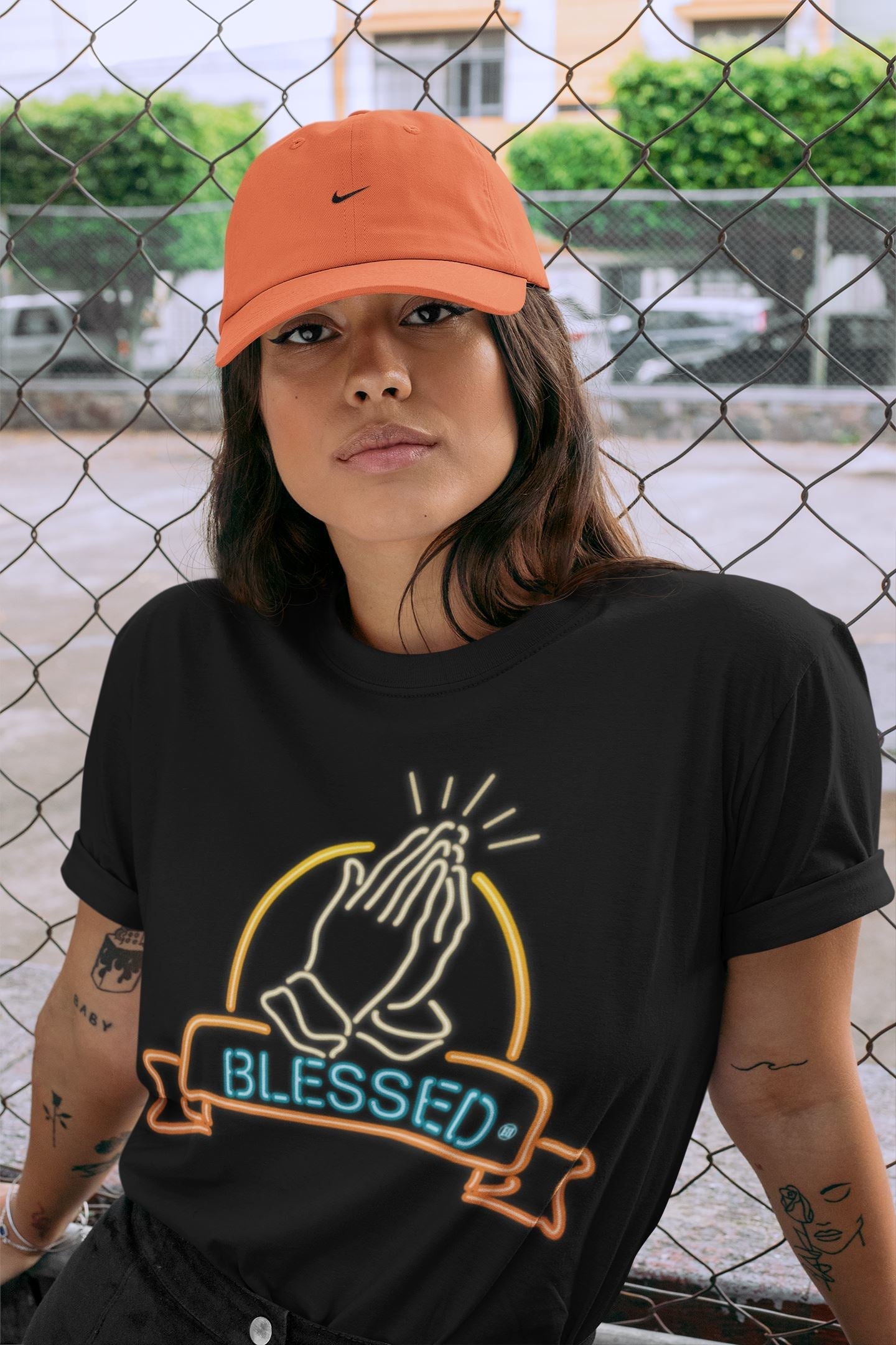 Blessed Unisex Tops - Yeezy 700 Sun