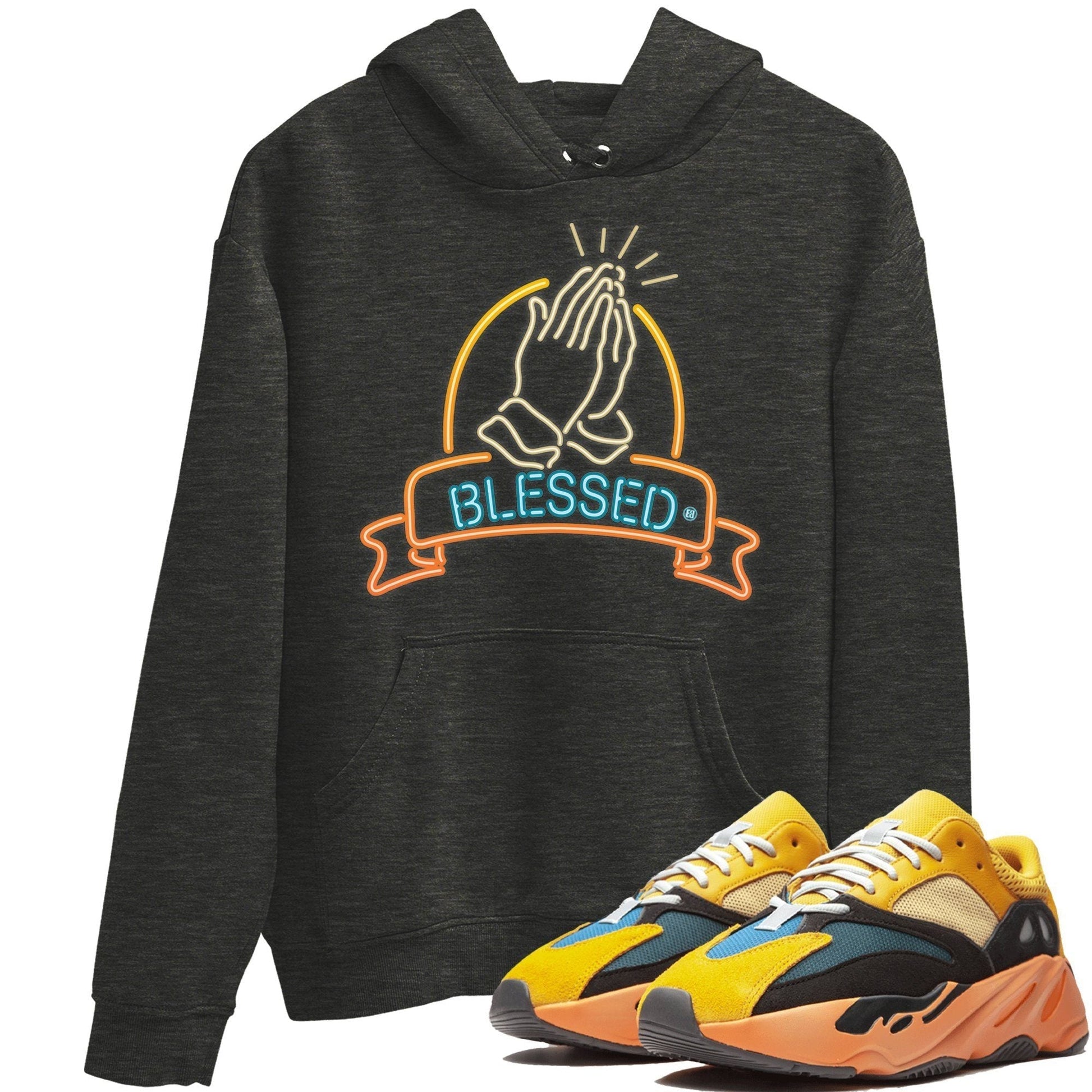Blessed Unisex Tops - Yeezy 700 Sun