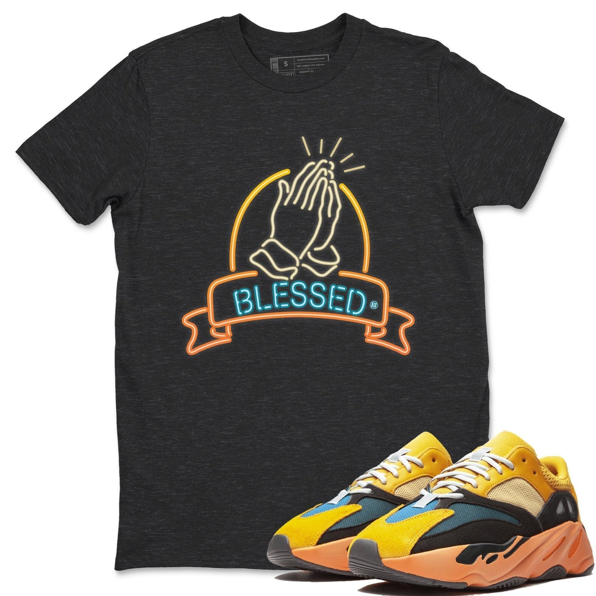 Blessed Unisex Tops - Yeezy 700 Sun