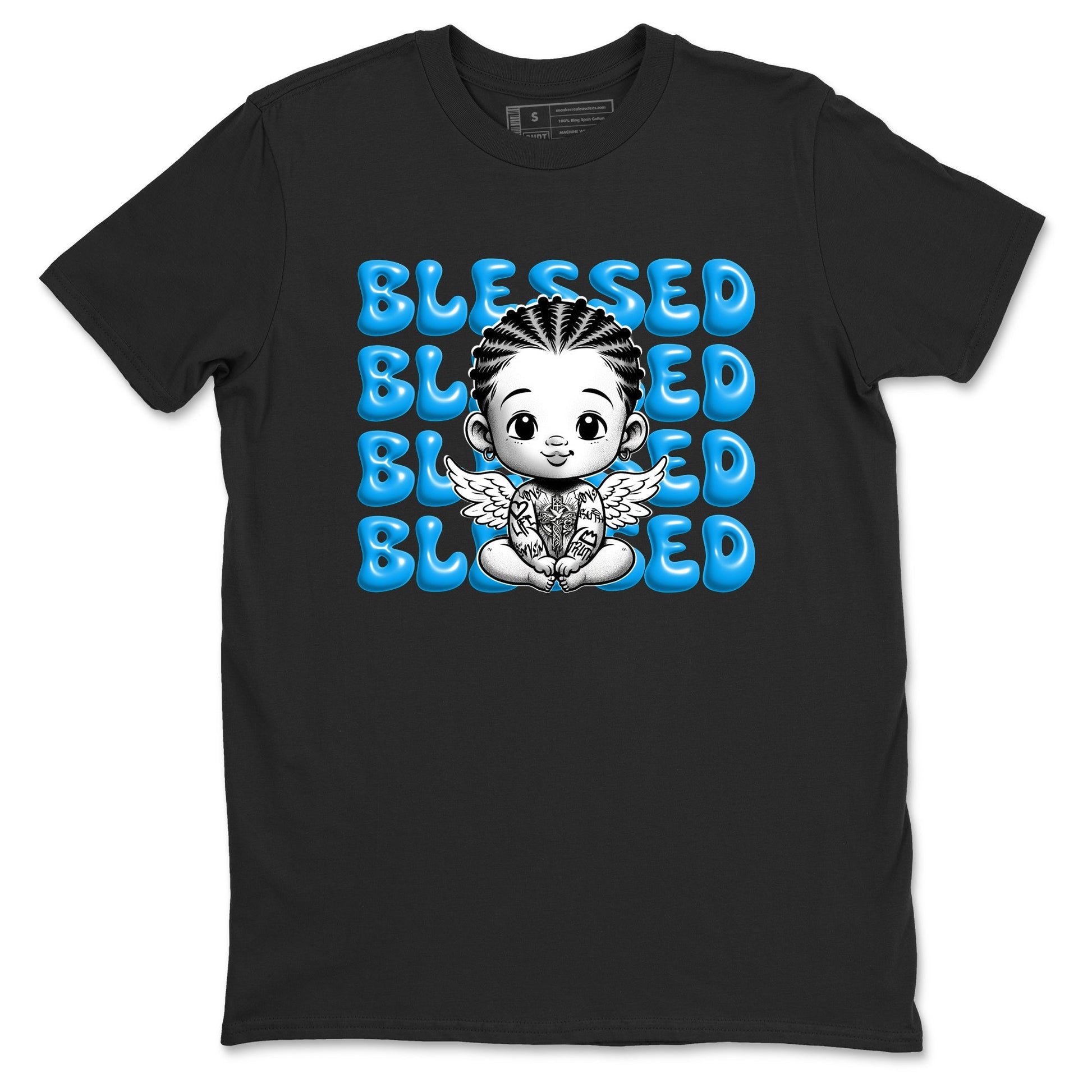 Blessed Baby Sneaker Tees - Air Jordan 1 UNC Reimagined