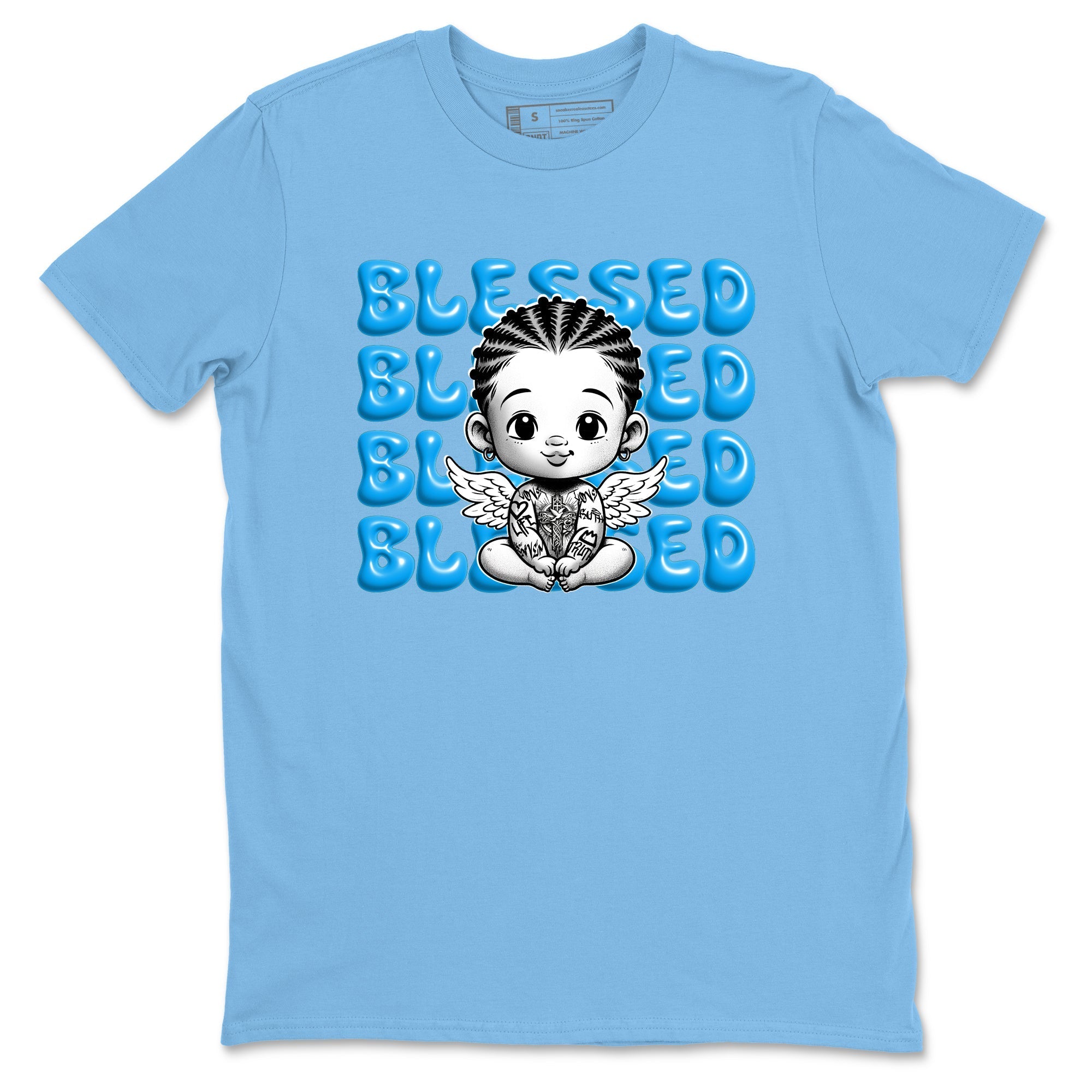 Blessed Baby Sneaker Tees - Air Jordan 1 UNC Reimagined