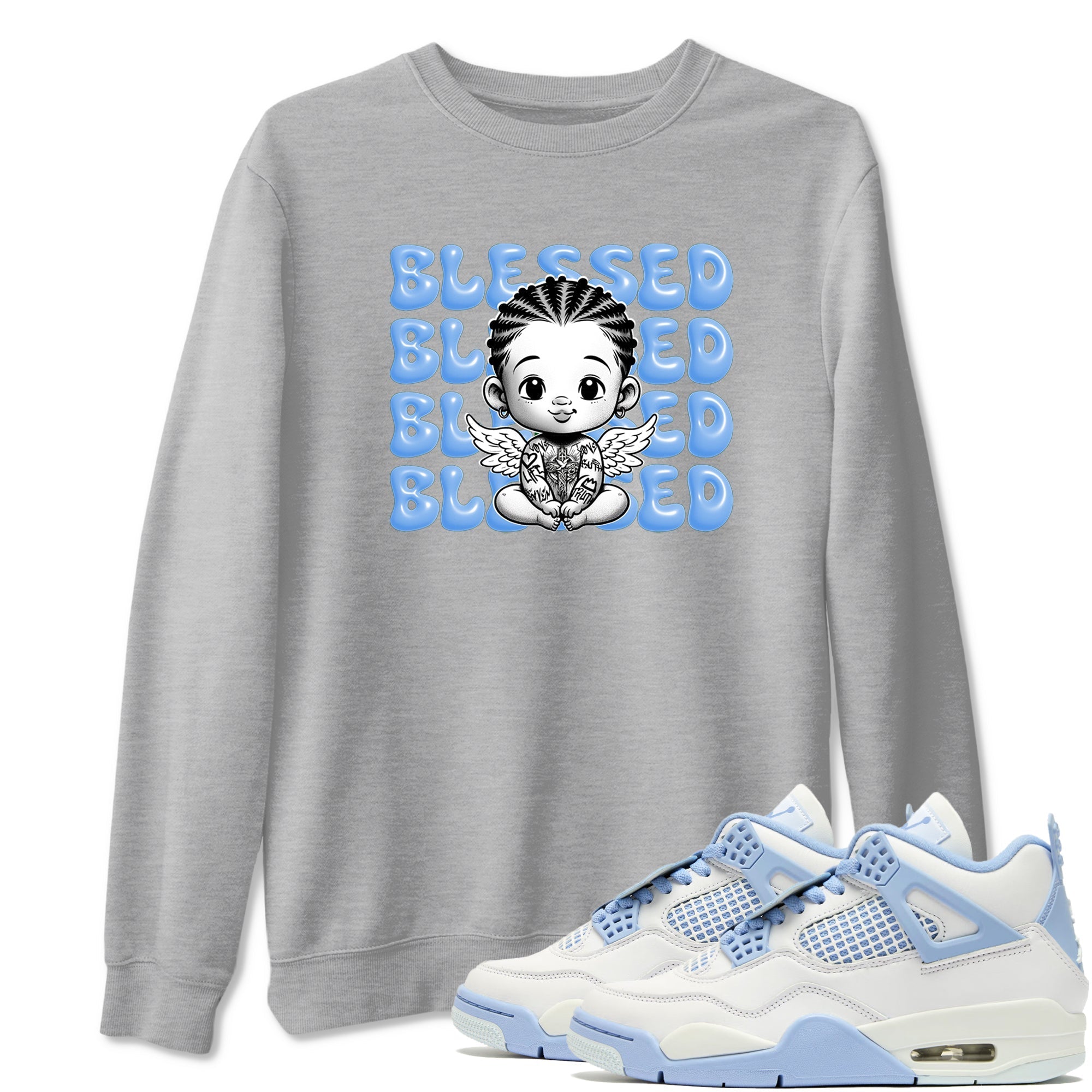 Blessed Baby Sneaker Tees - Air Jordan 4 
