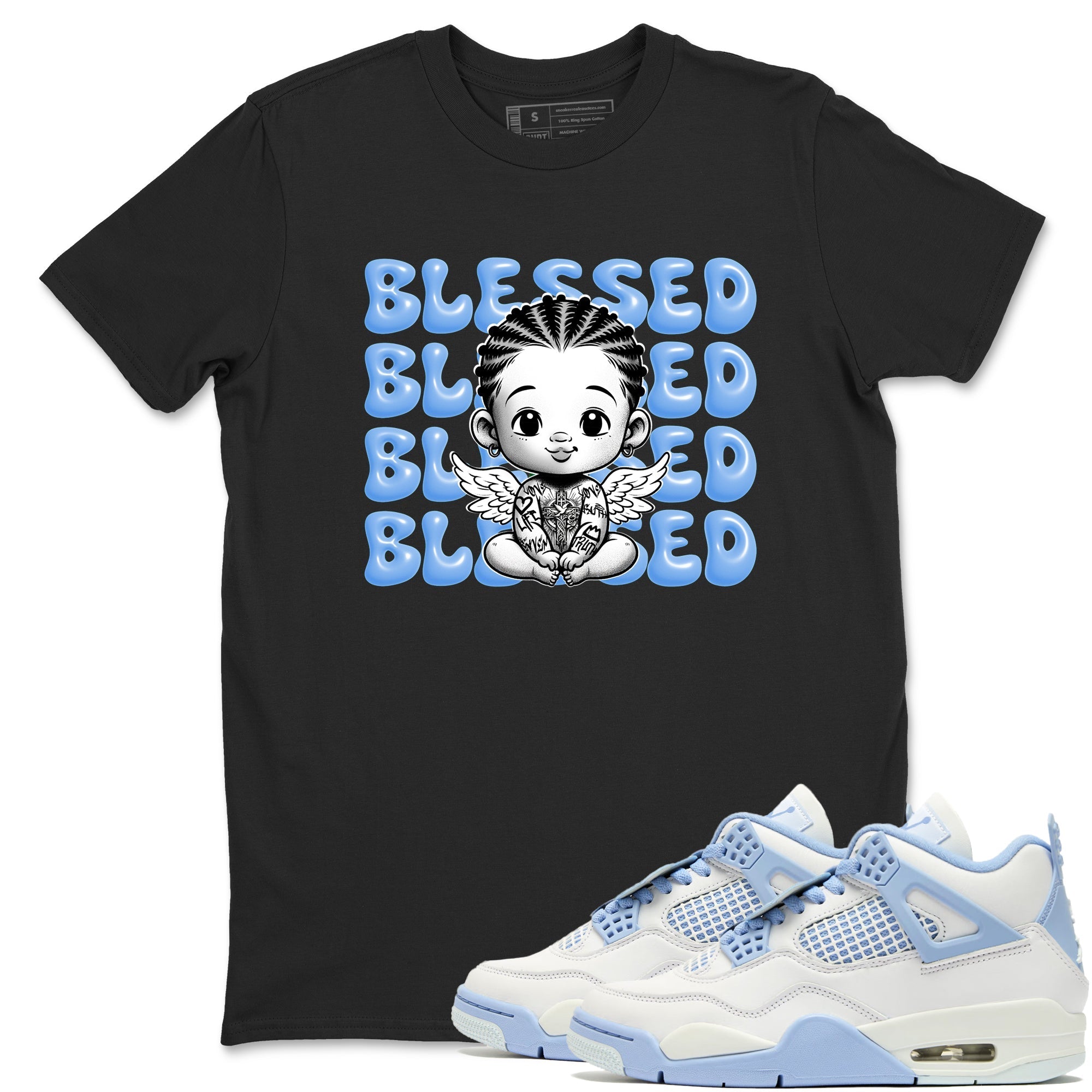 Blessed Baby Sneaker Tees - Air Jordan 4 