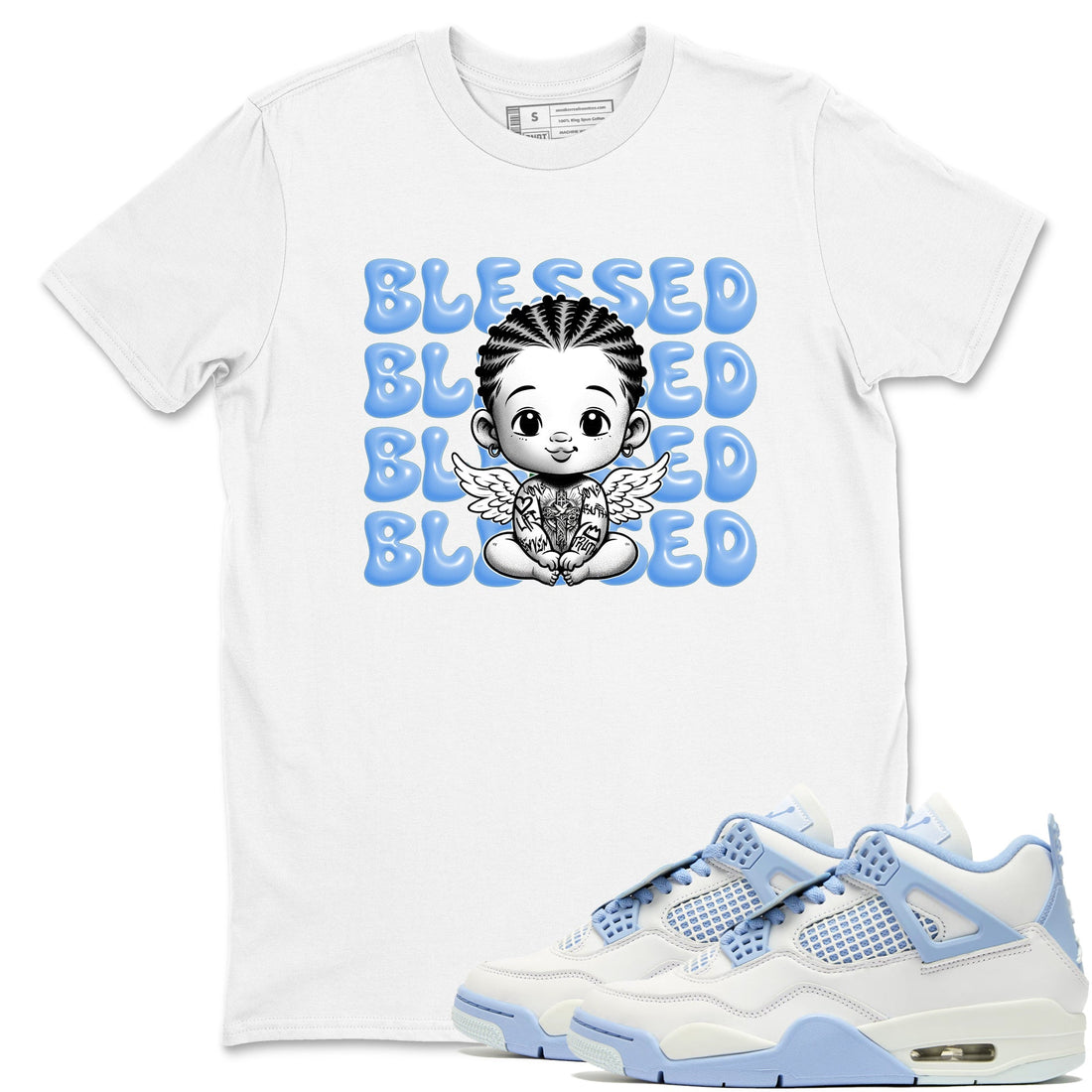 Blessed Baby Sneaker Tees - Air Jordan 4 
