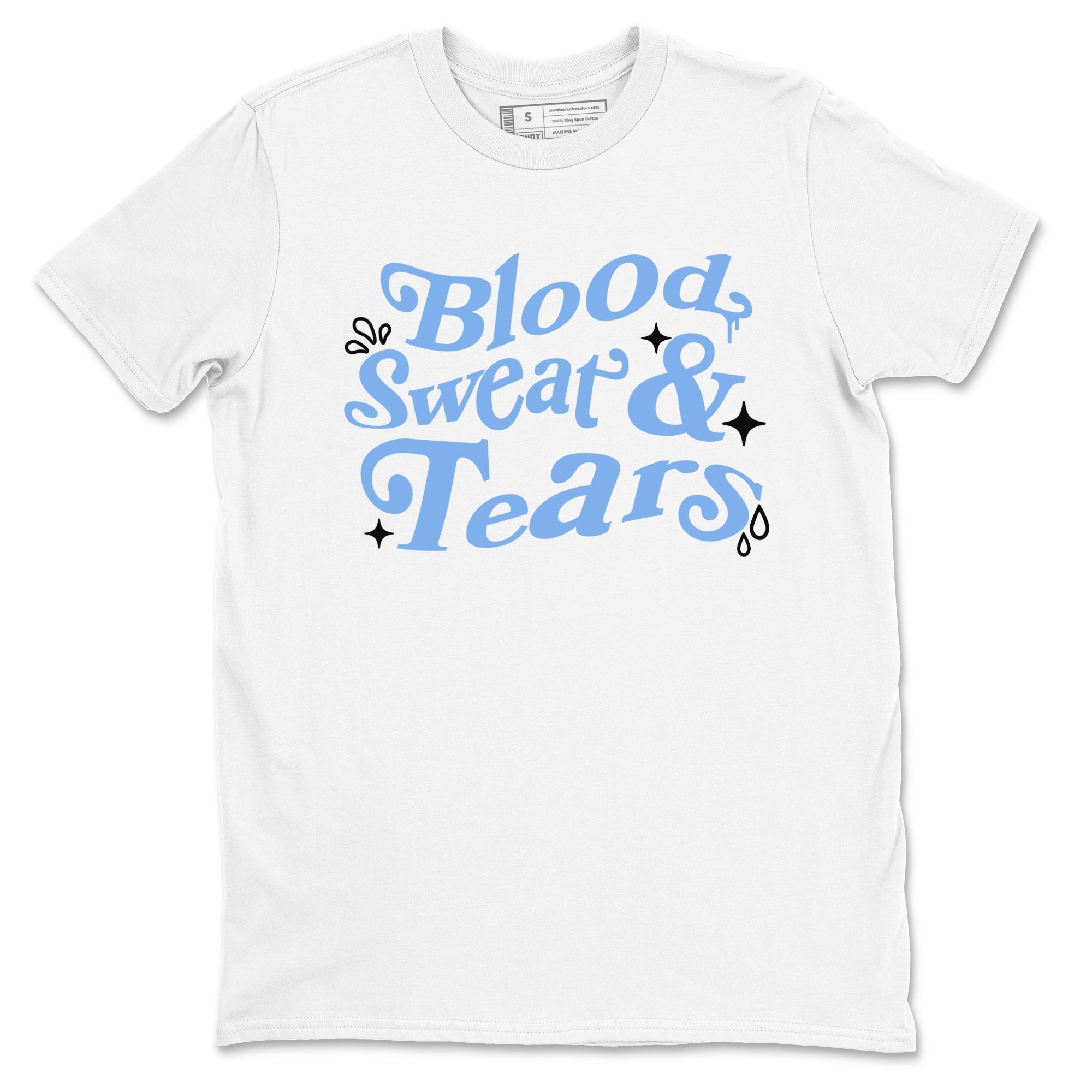 Blood Sweat Tears Sneaker Tees - Air Jordan 11 Legend Blue