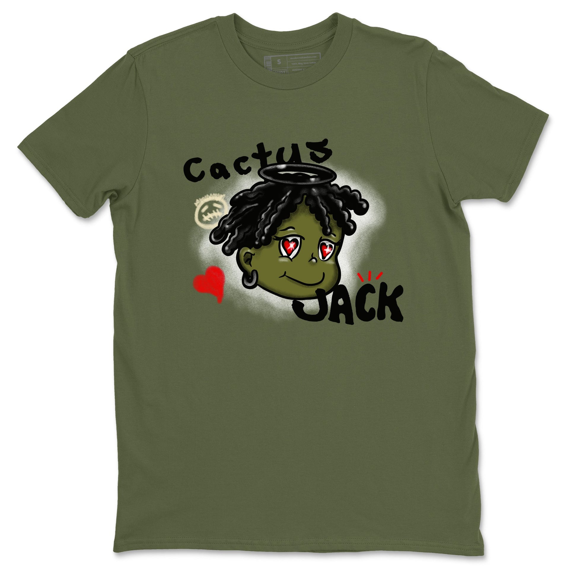 Born Blessed Sneaker Tees - Air Jordan 1 Travis Scott Medium Olive