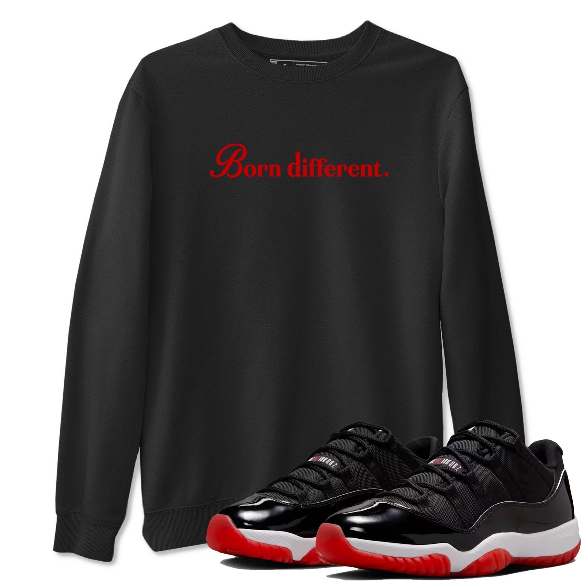 Born Different Sneaker Tees - Air Jordan 11 Bred