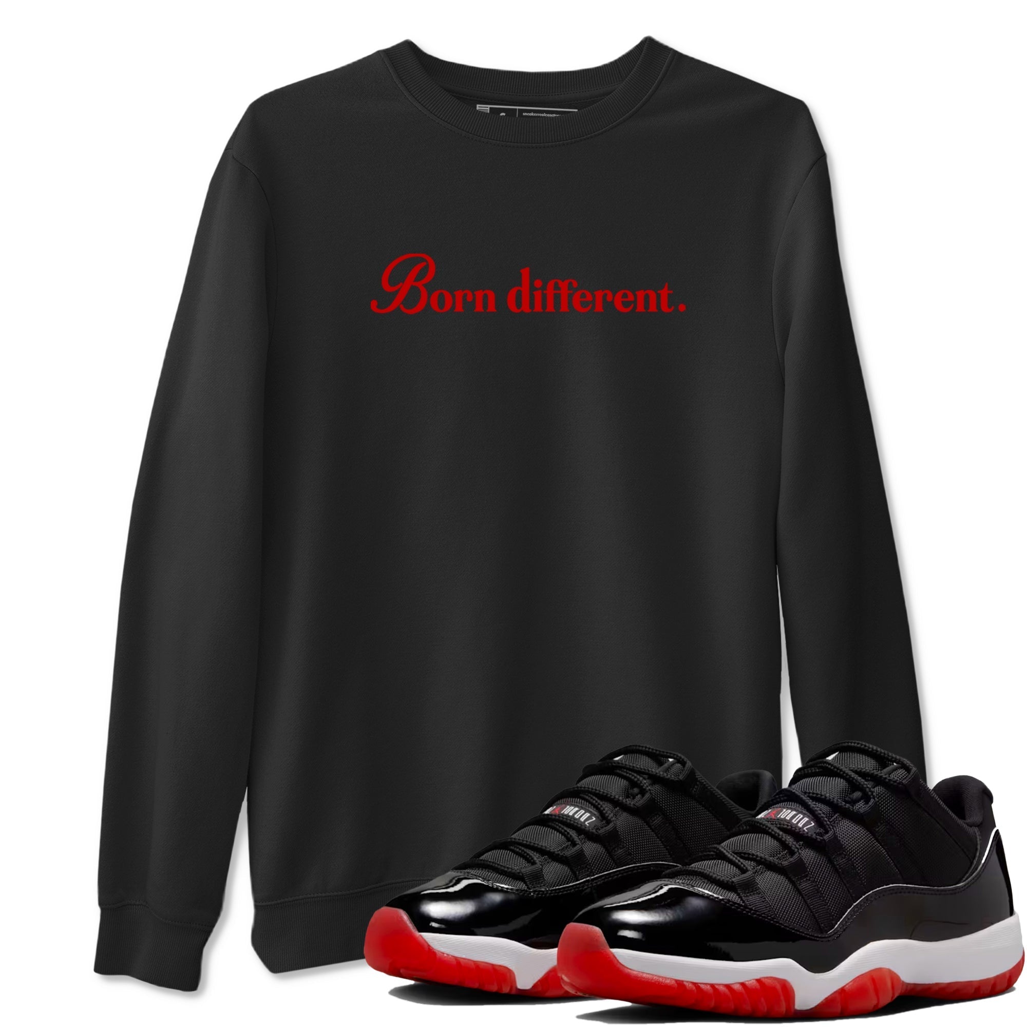 Born Different Sneaker Tees - Air Jordan 11 Bred