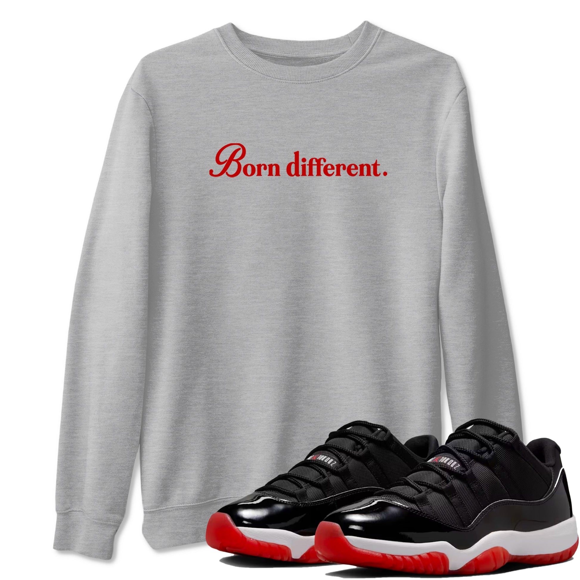 Born Different Sneaker Tees - Air Jordan 11 Bred
