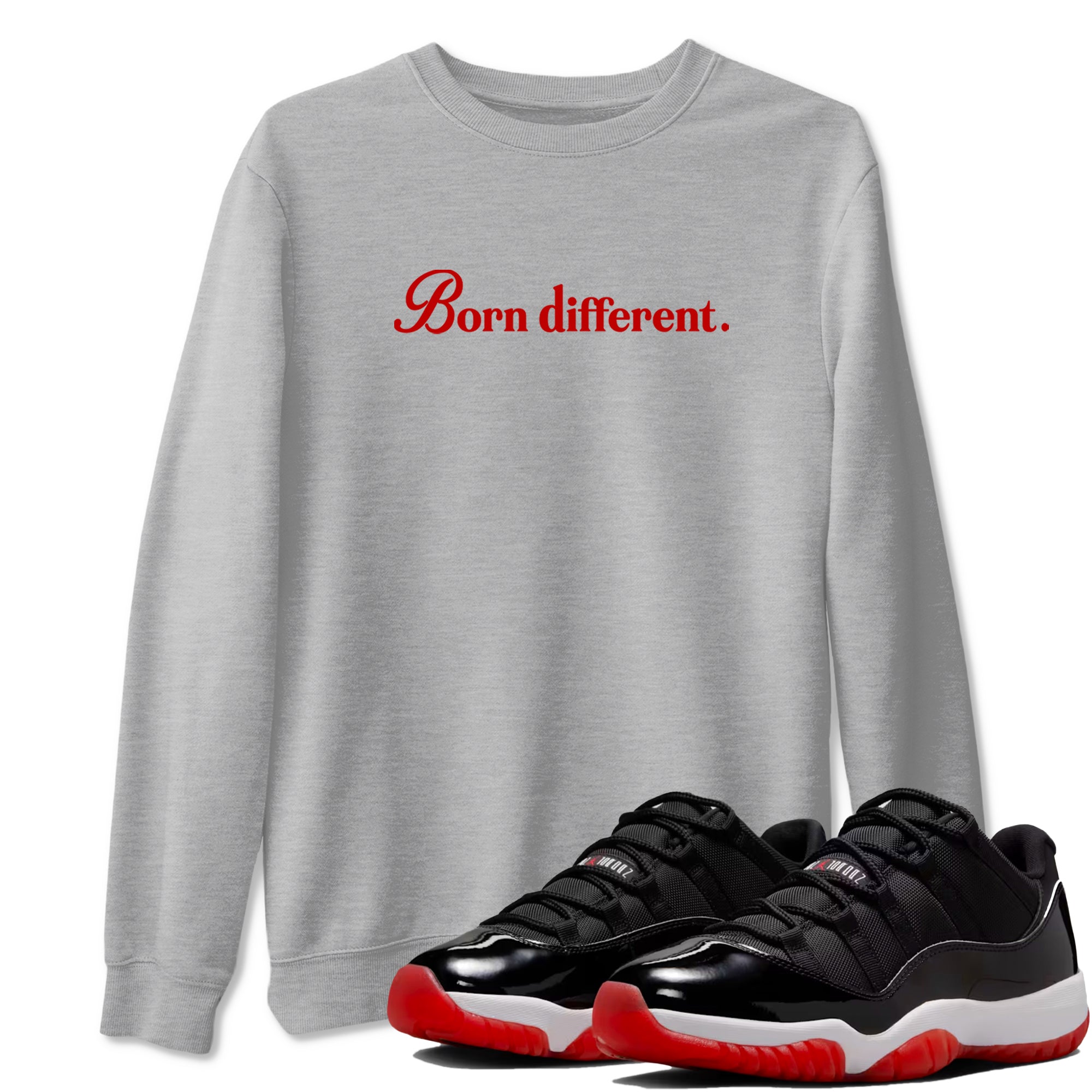 Born Different Sneaker Tees - Air Jordan 11 Bred