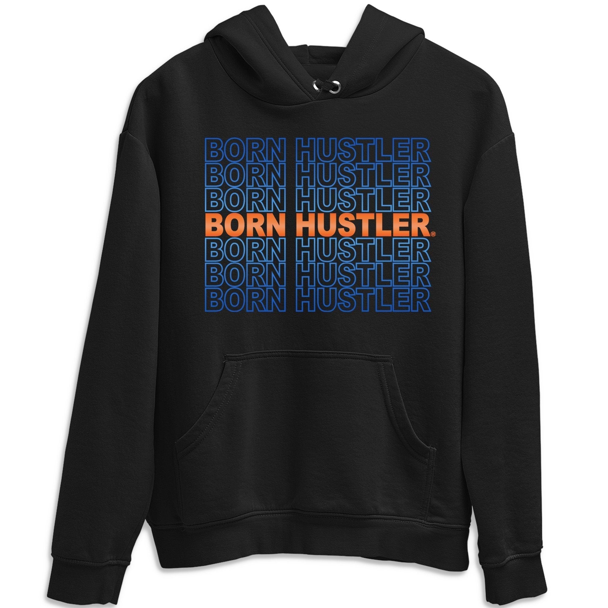 Born Hustler Unisex Tops - Yeezy 700 Bright Blue