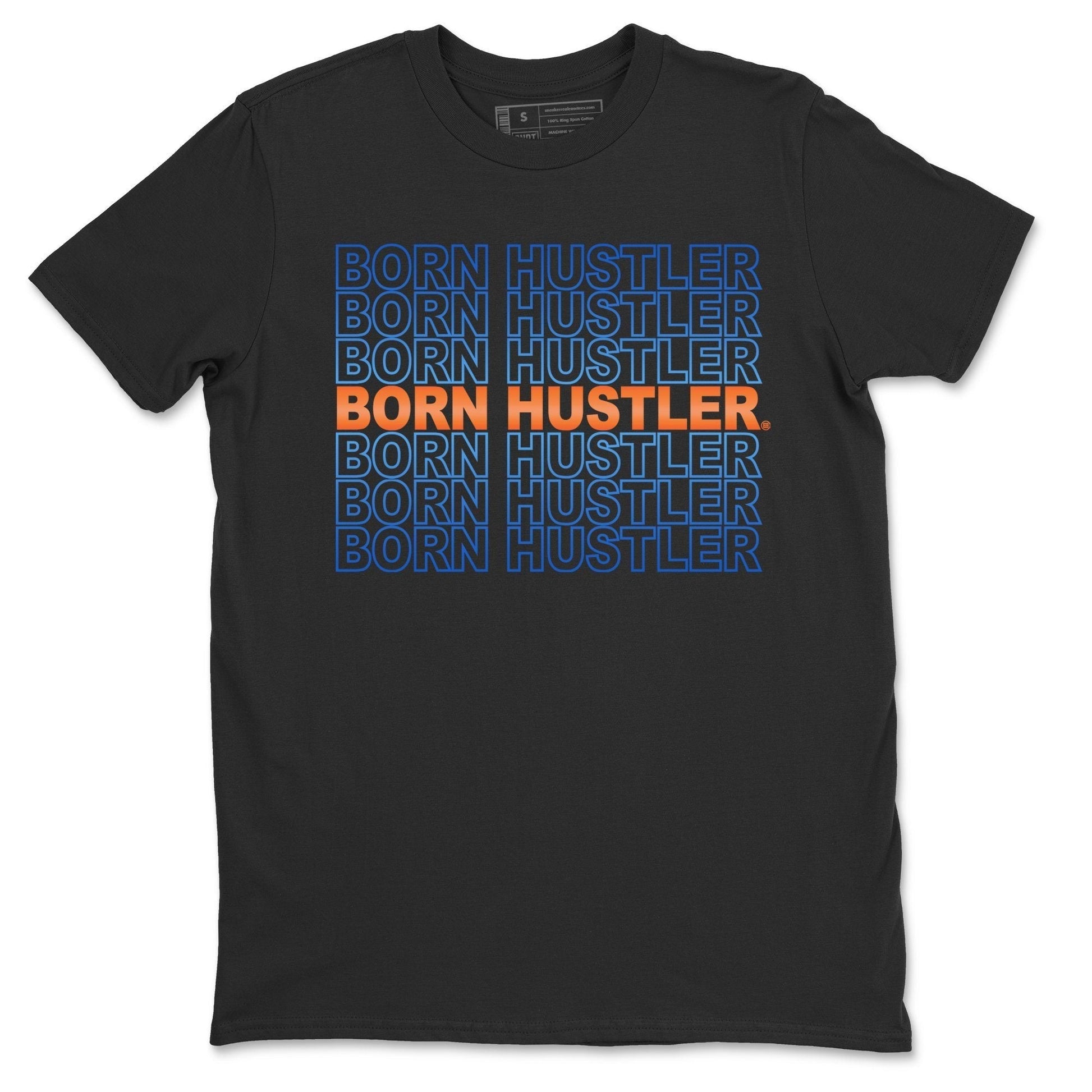 Born Hustler Unisex Tops - Yeezy 700 Bright Blue