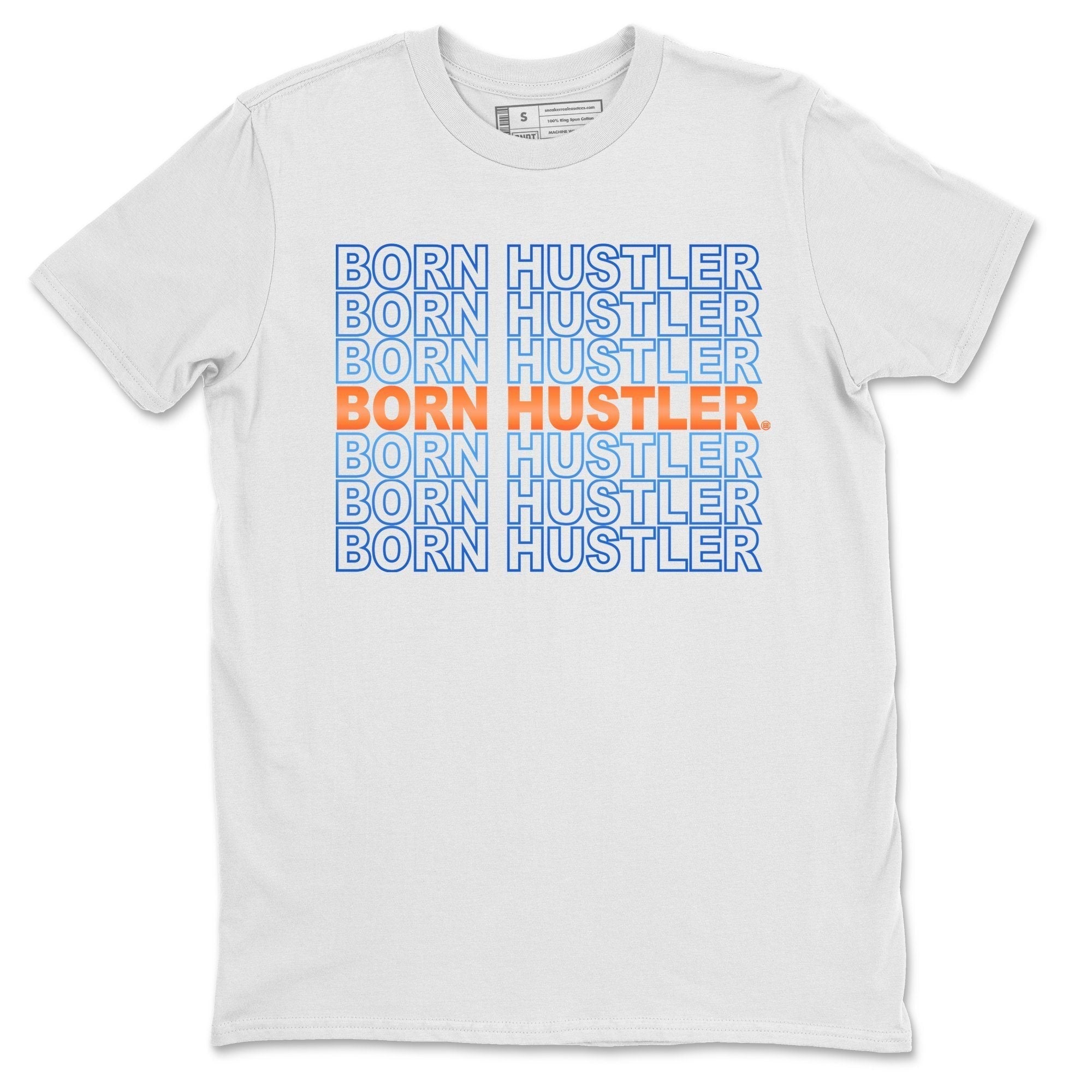 Born Hustler Unisex Tops - Yeezy 700 Bright Blue