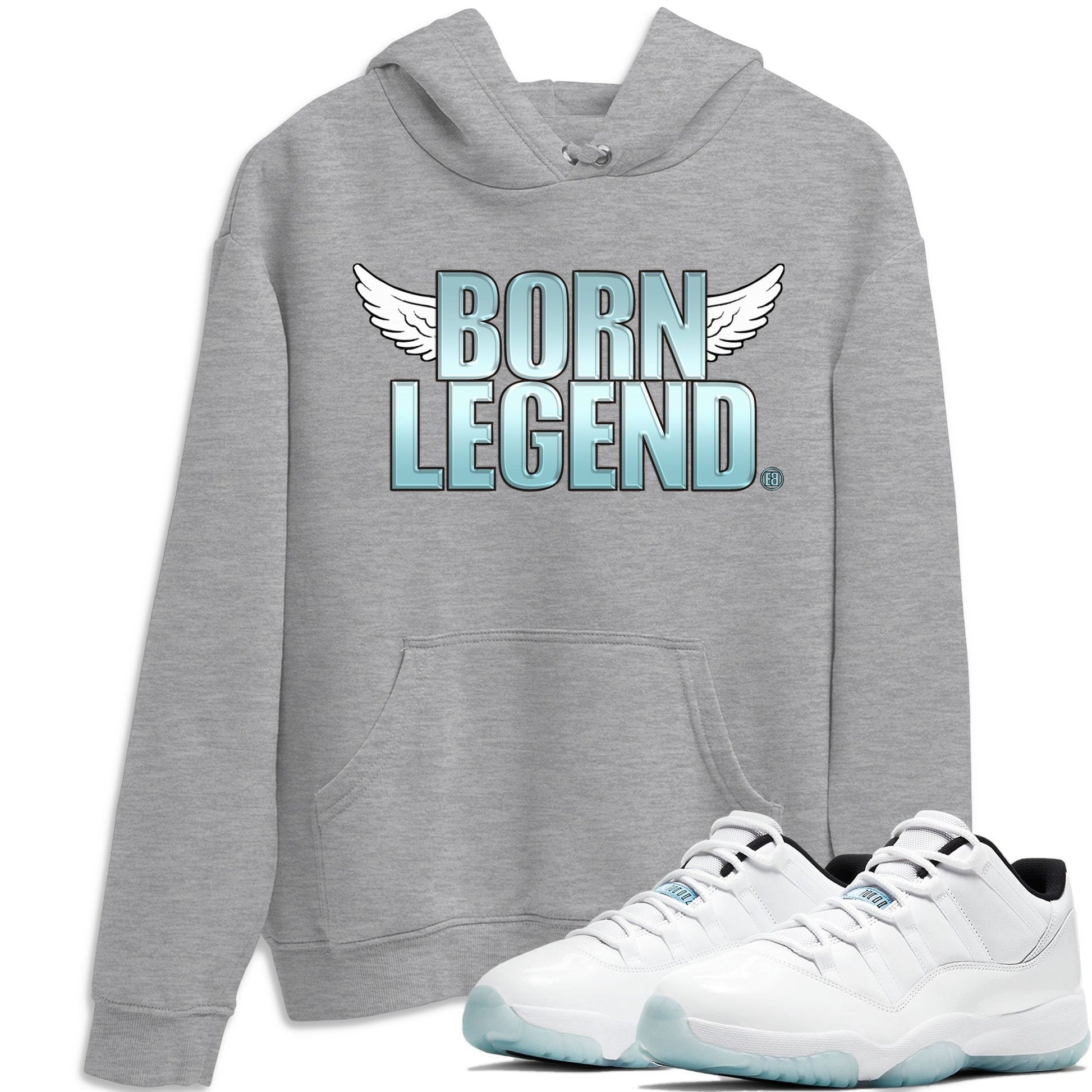 Born Legend Unisex Tops - Air Jordan 11 Legend Blue