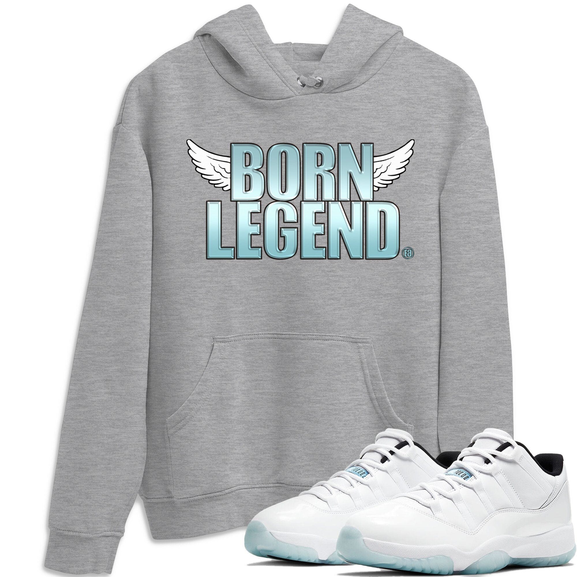 Born Legend Unisex Tops - Air Jordan 11 Legend Blue