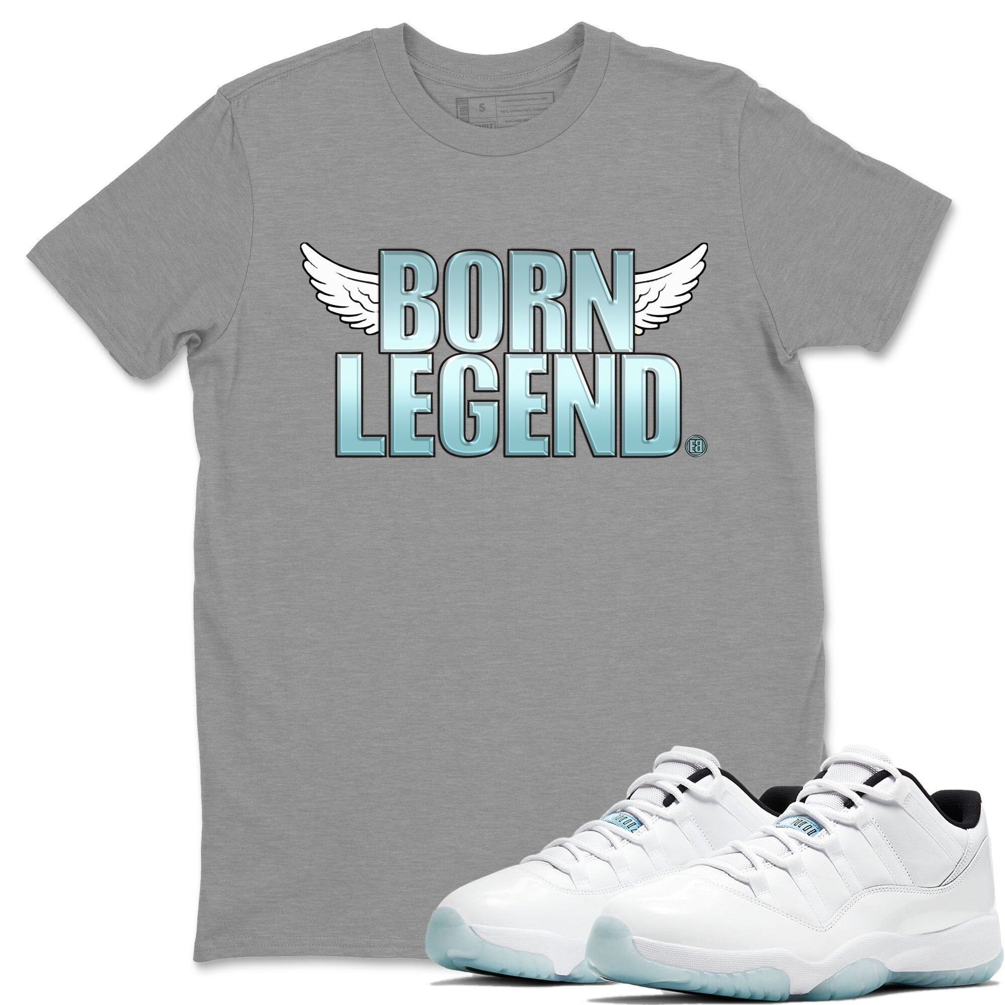 Born Legend Unisex Tops - Air Jordan 11 Legend Blue