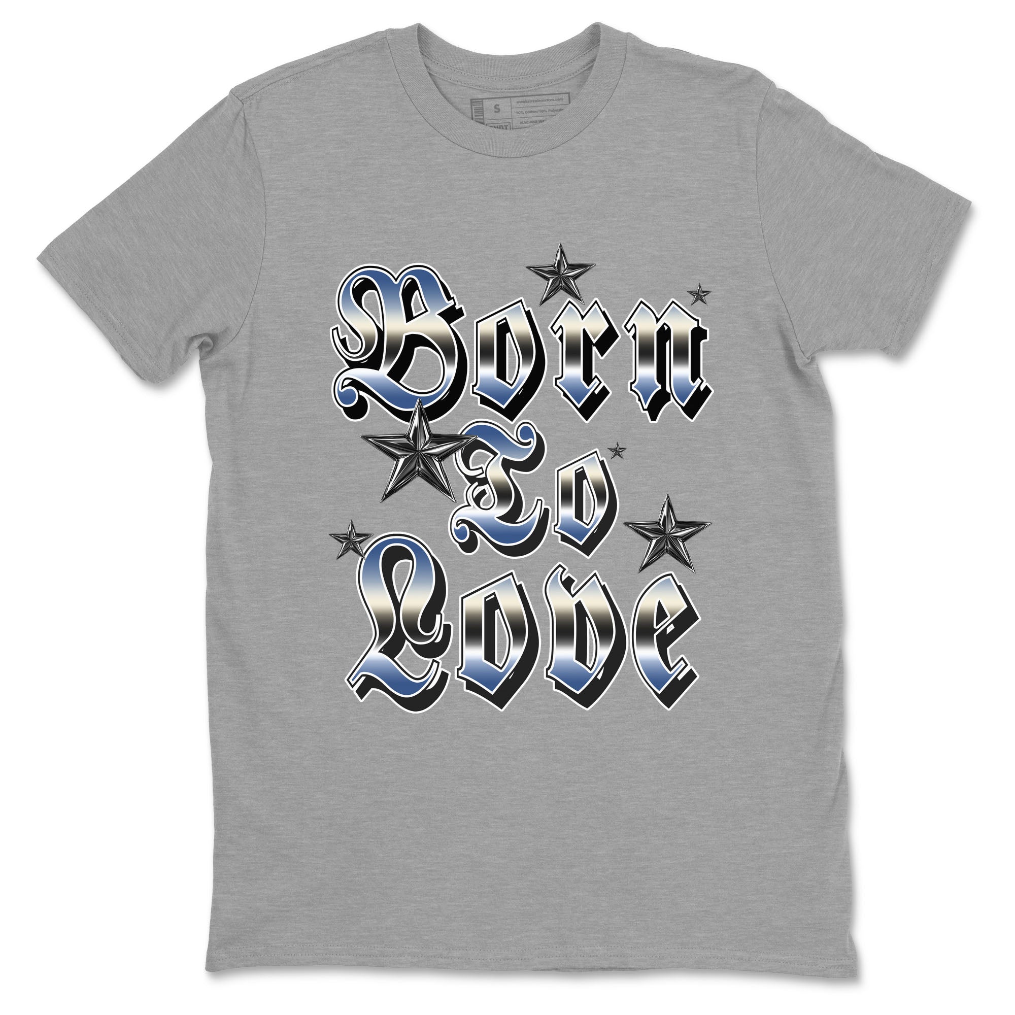 Born To Love Sneaker Tees - Air Jordan 3 A Ma Maniere x Diffused Blue