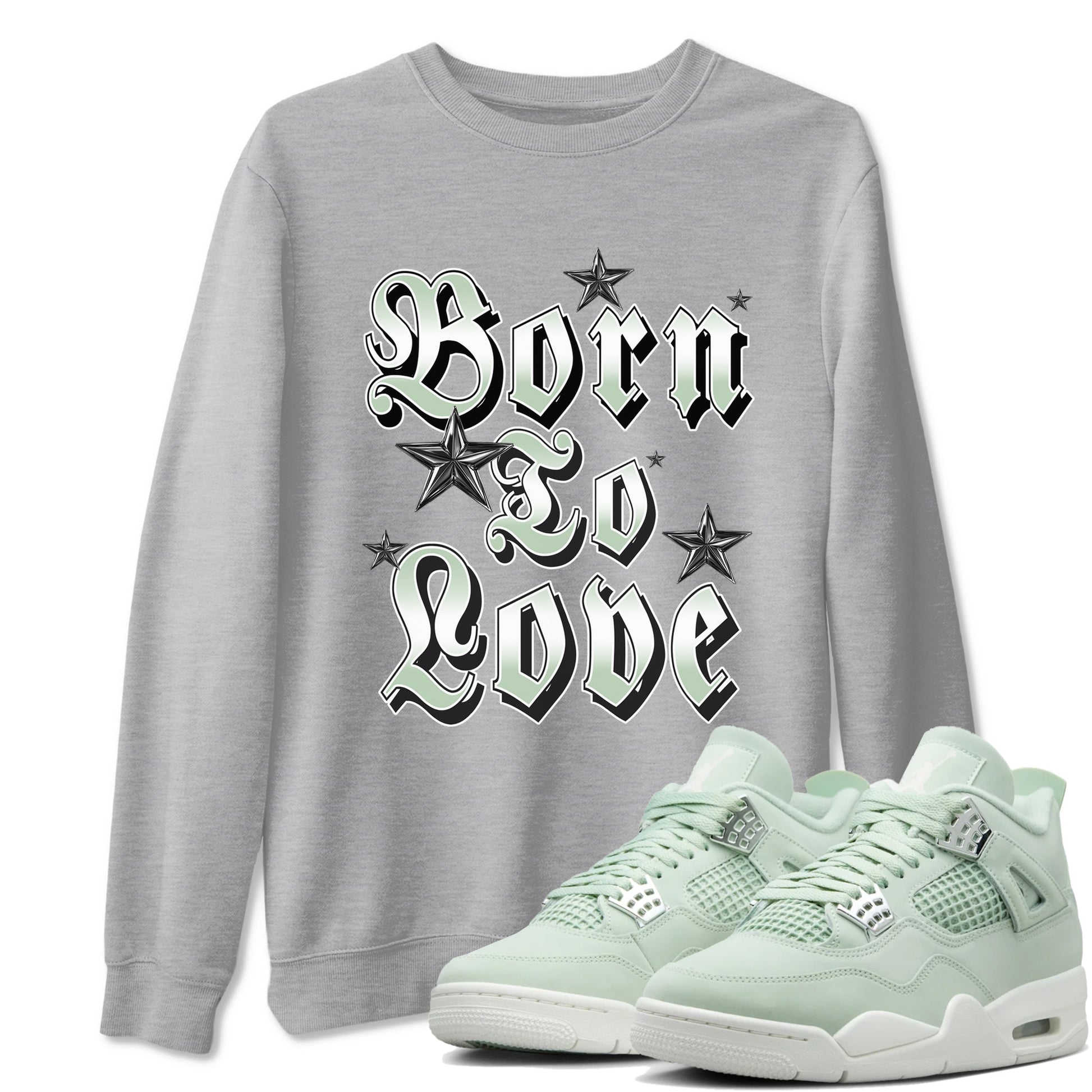 Born To Love Sneaker Tees - Air Jordan 4 Abundance