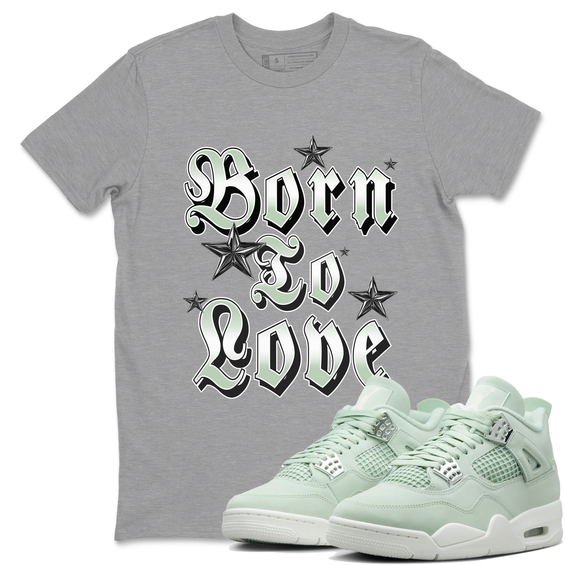 Born To Love Sneaker Tees - Air Jordan 4 Abundance