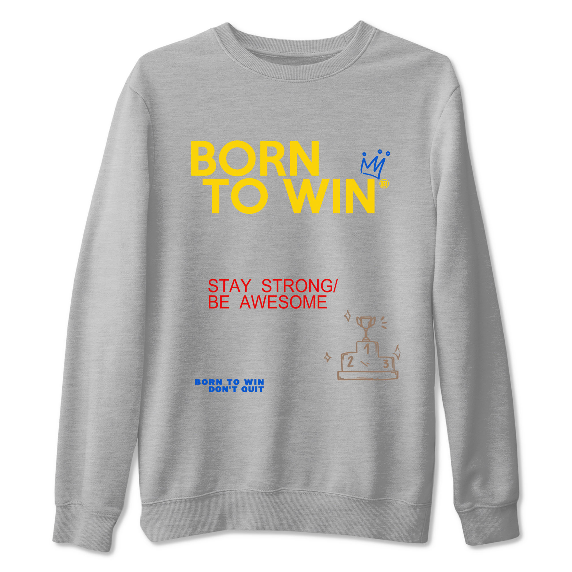 Born To Win Sneaker Tees - Air Jordan 1 Travis Scott Canary