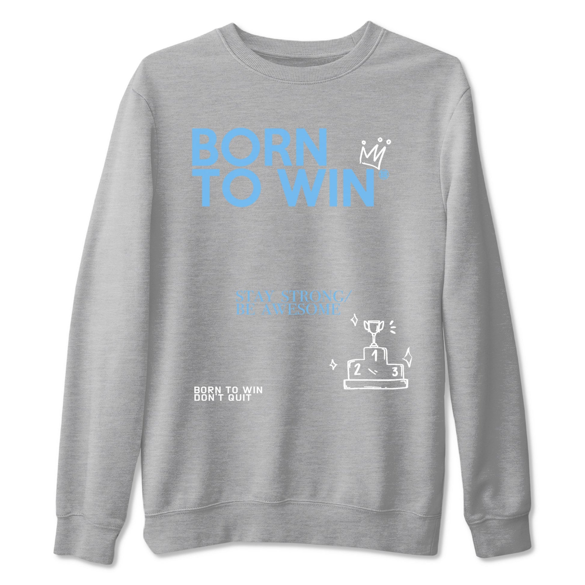 Born To Win Sneaker Tees - Air Jordan 11 Legend Blue