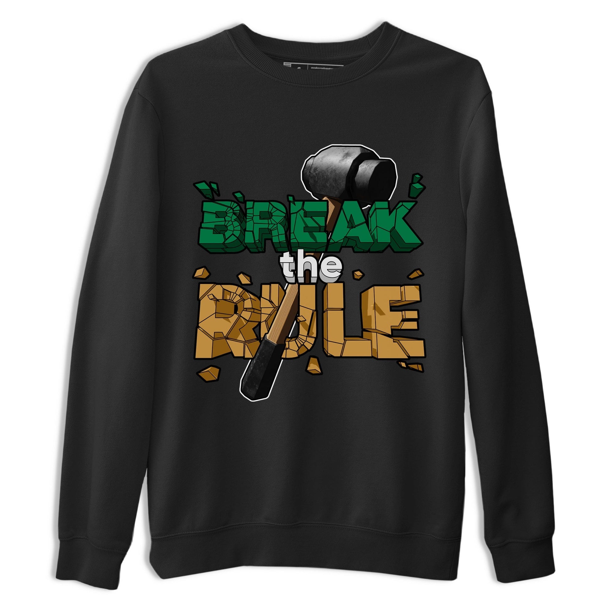 Break The Rule Sneaker Tee - Samba Collegiate Green Gum