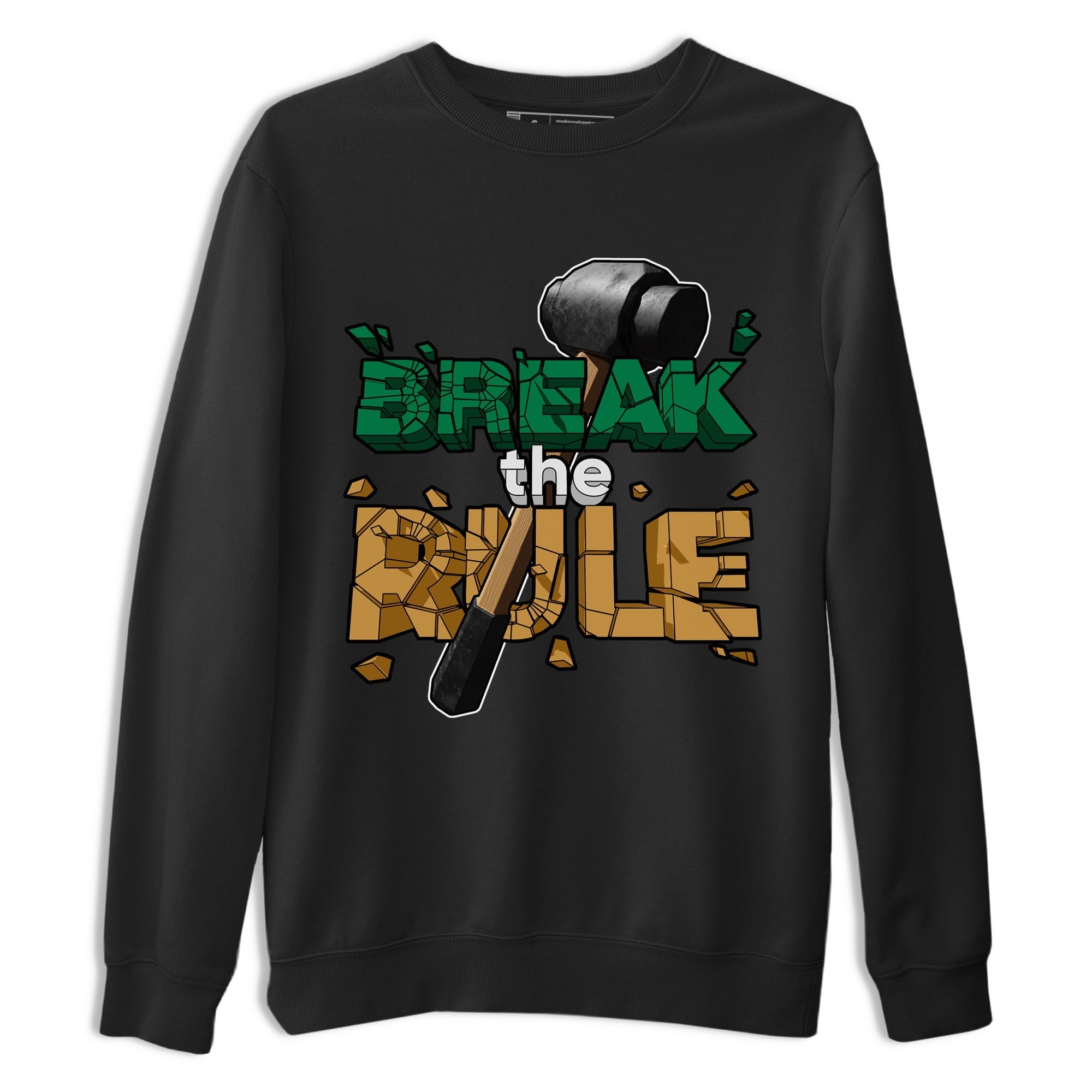 Break The Rule Sneaker Tee - Samba Collegiate Green Gum