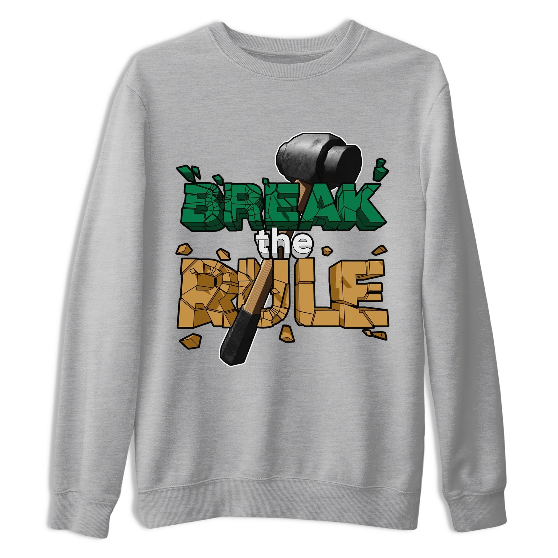 Break The Rule Sneaker Tee - Samba Collegiate Green Gum