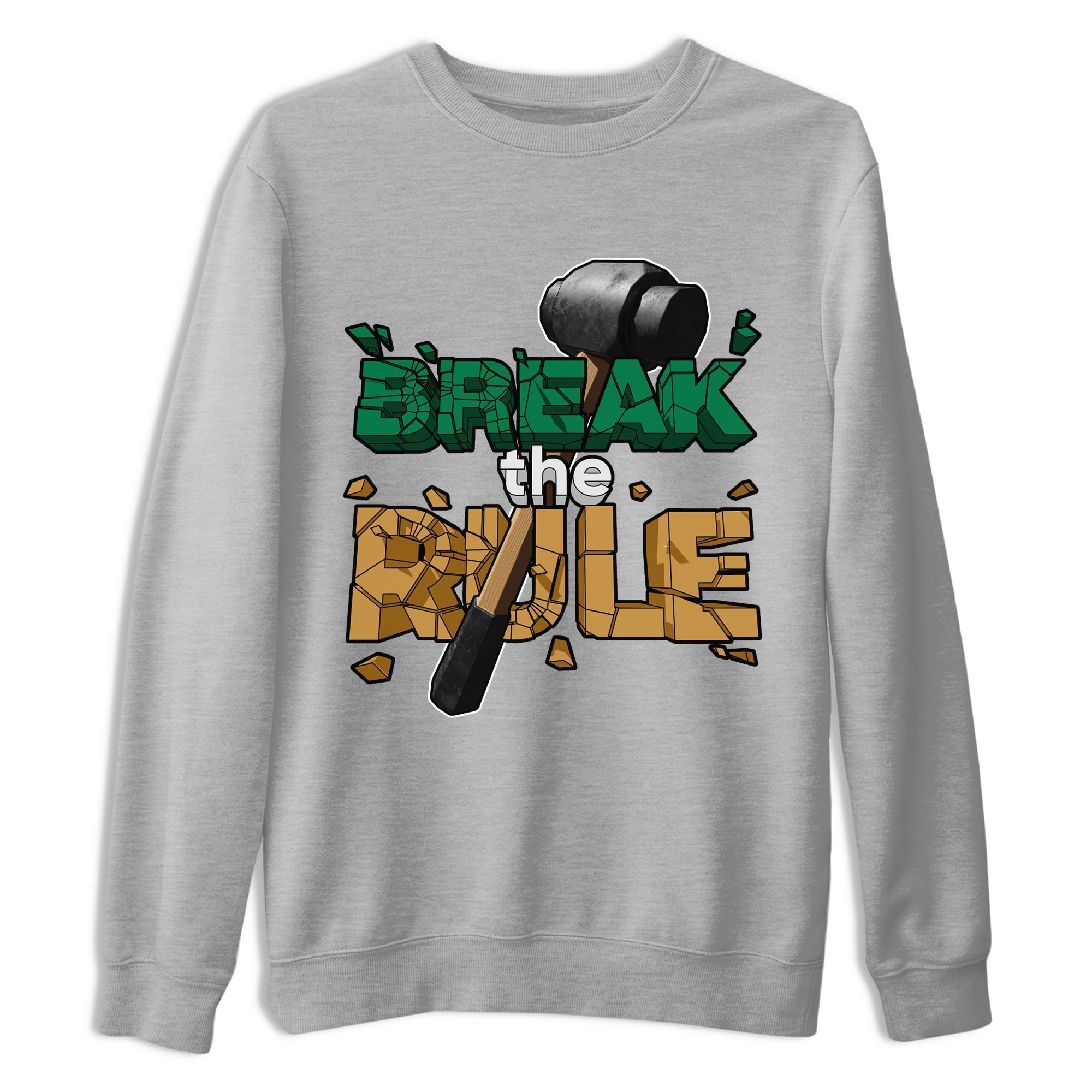 Break The Rule Sneaker Tee - Samba Collegiate Green Gum